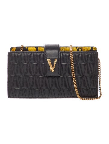 Versace Leather Shoulder Bag