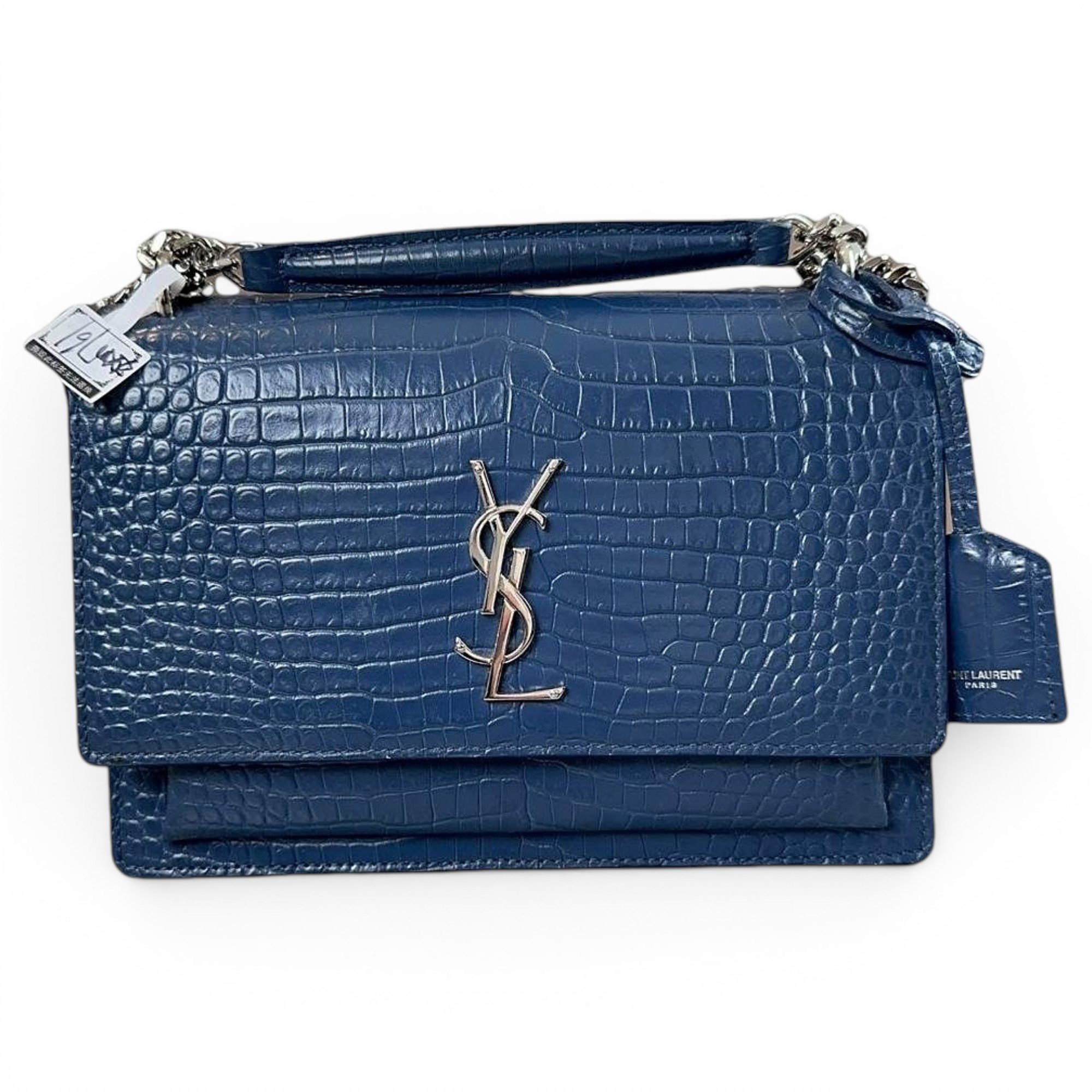 Sunset leather handbag