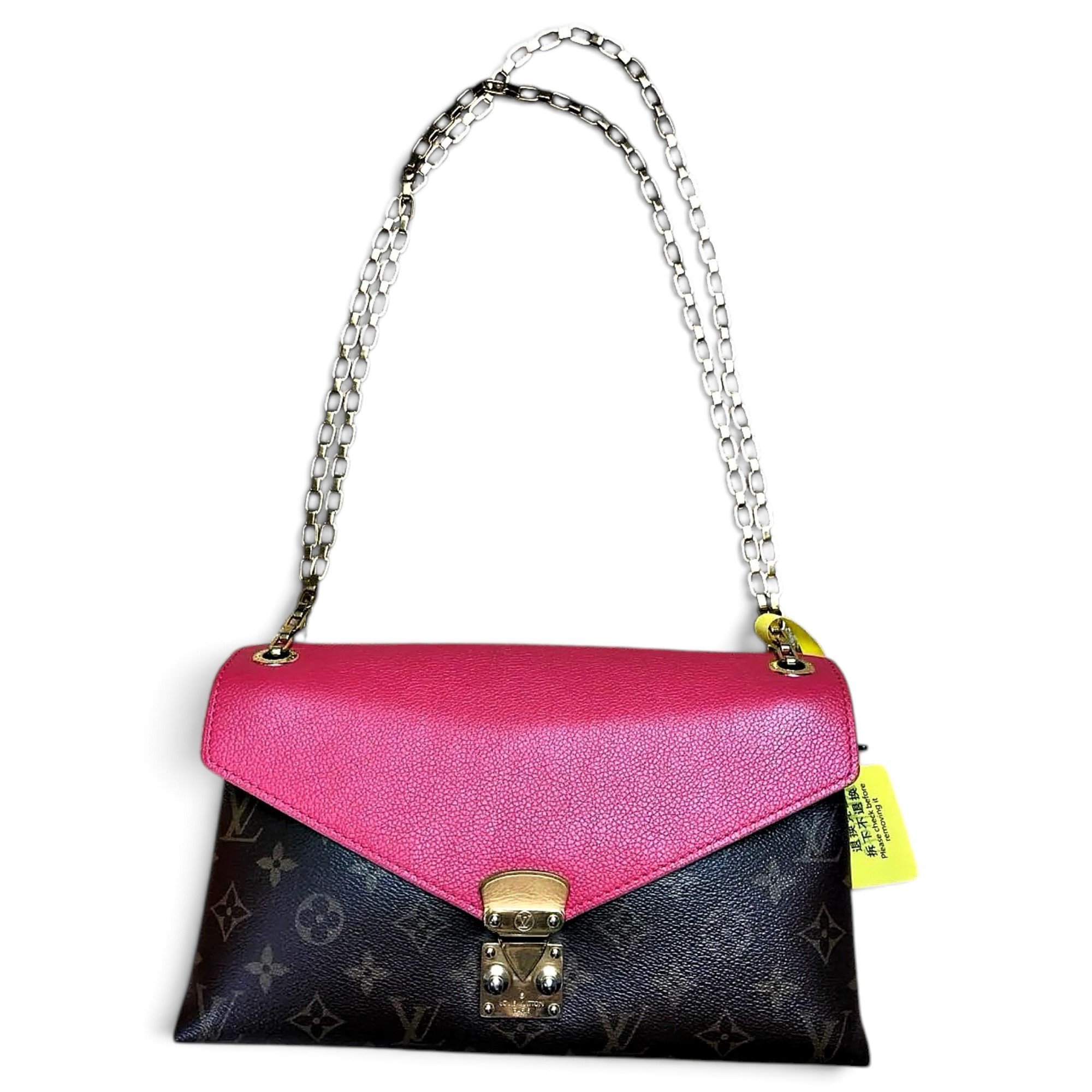 Vinyl handbag