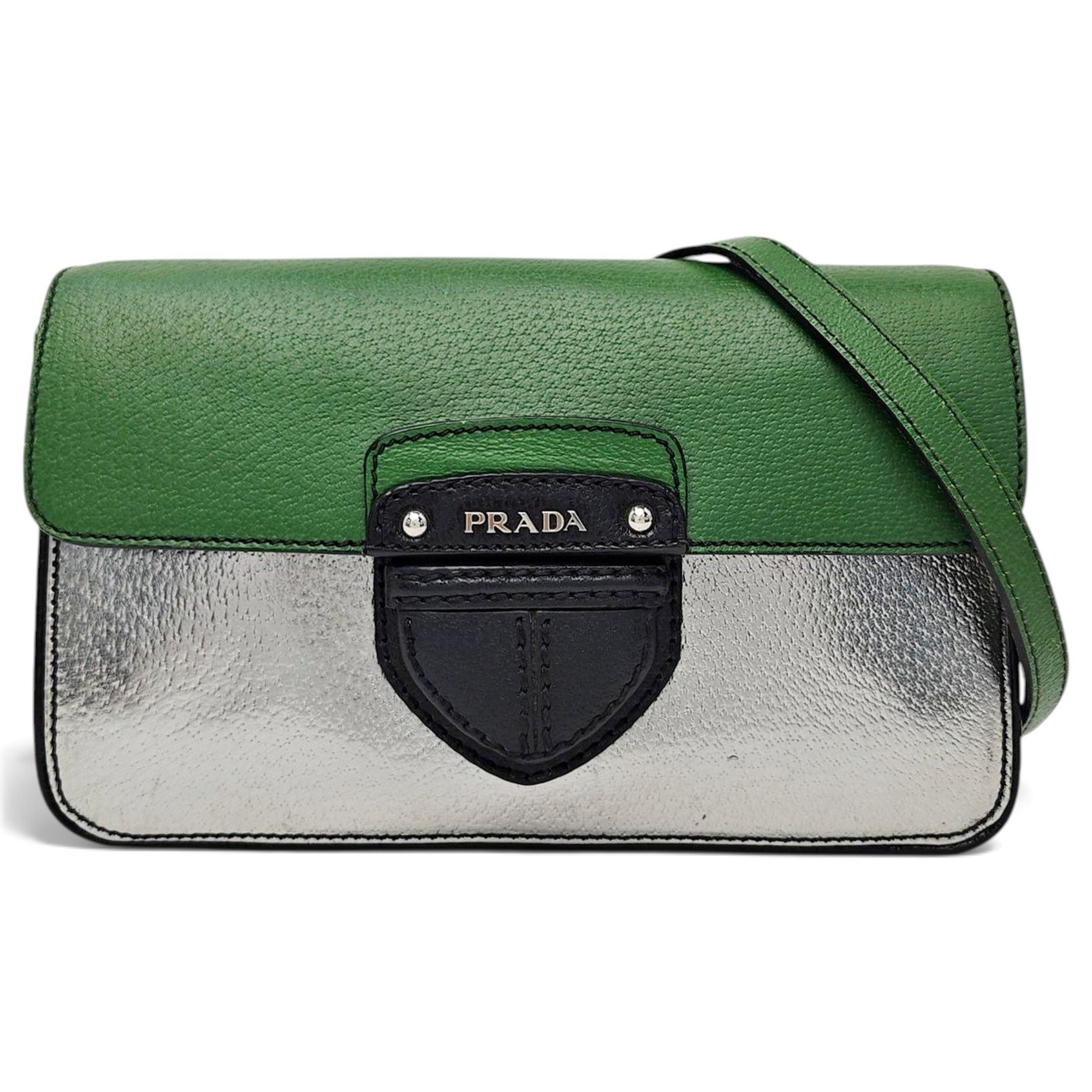 Spectrum leather crossbody bag