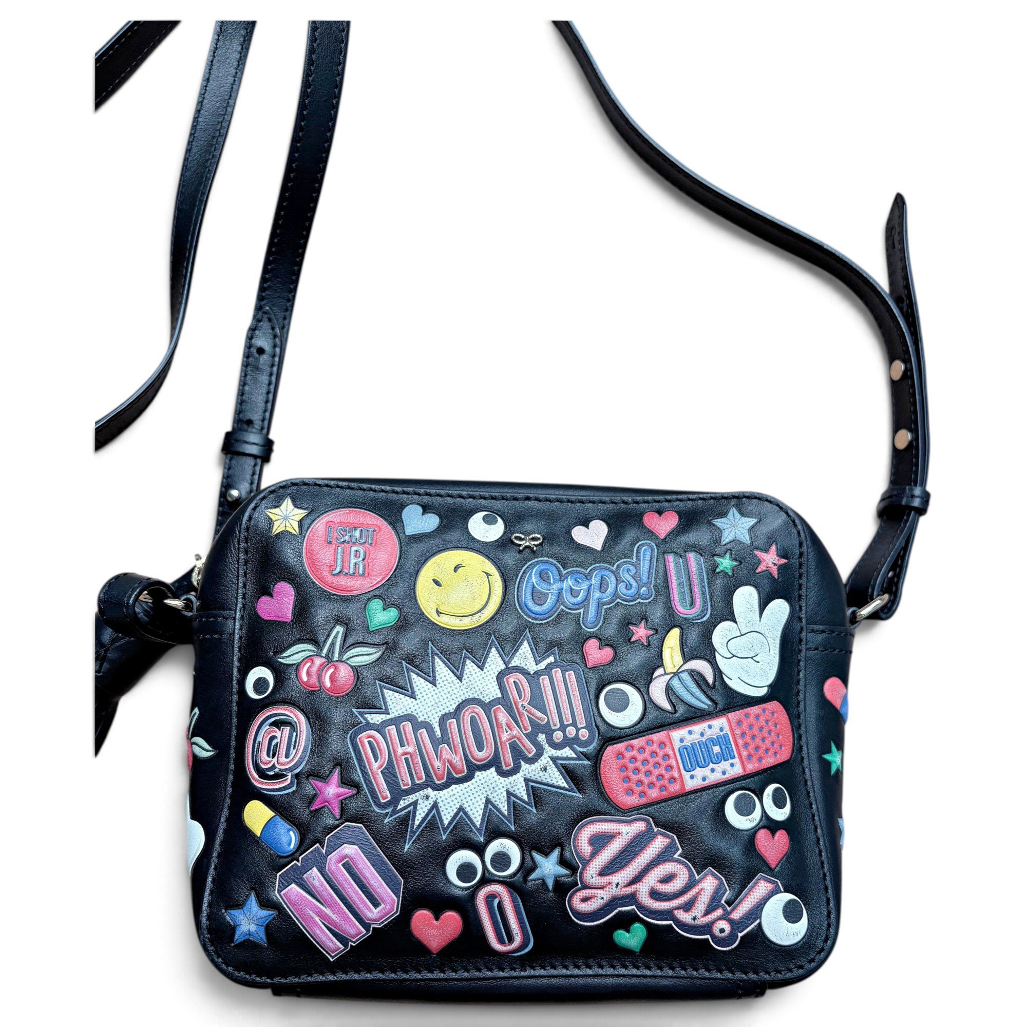 Leather crossbody bag