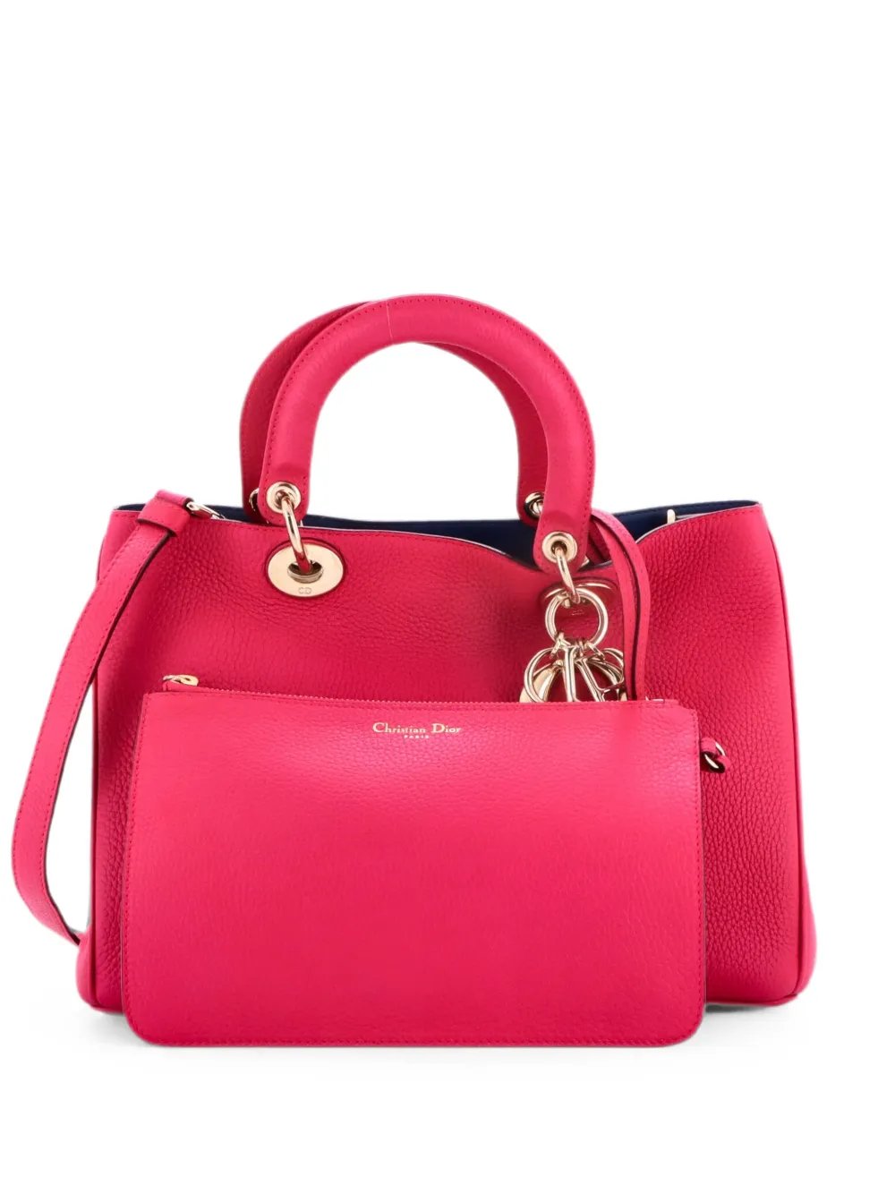 Diorissimo Pebbled Leather Medium tote bag