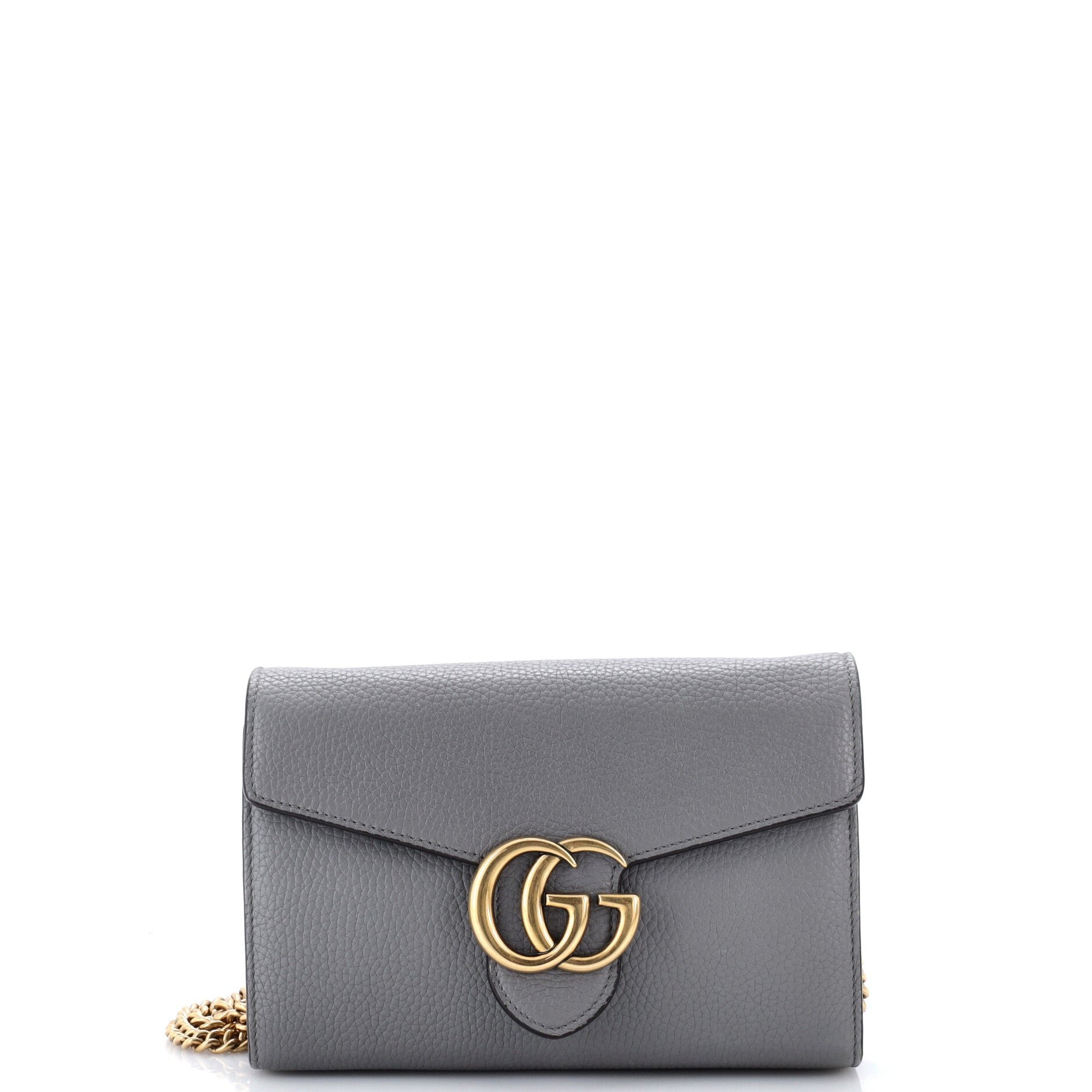 GG Marmont Chain Wallet Leather Mini