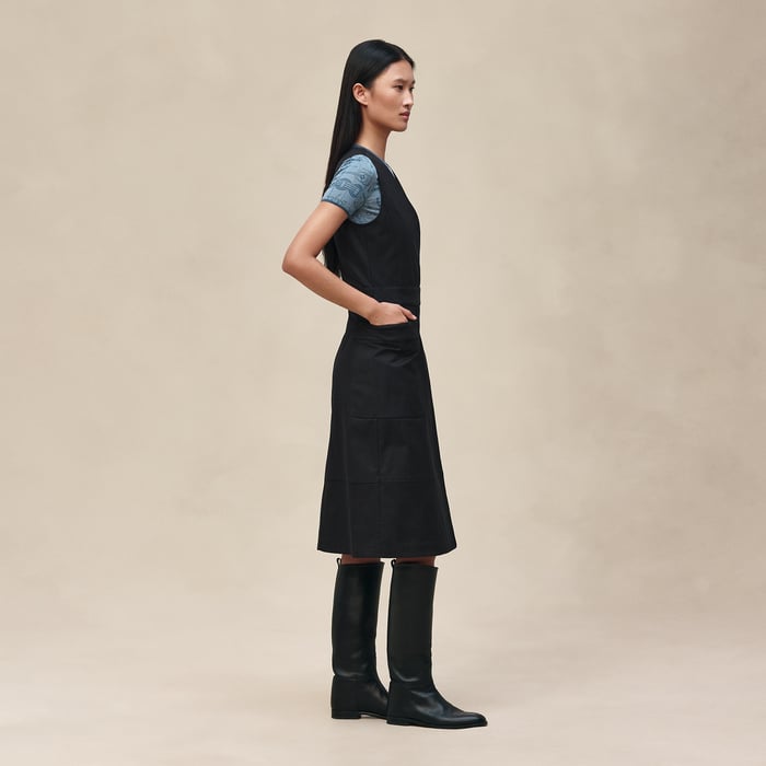 Noir Wraparound Dress