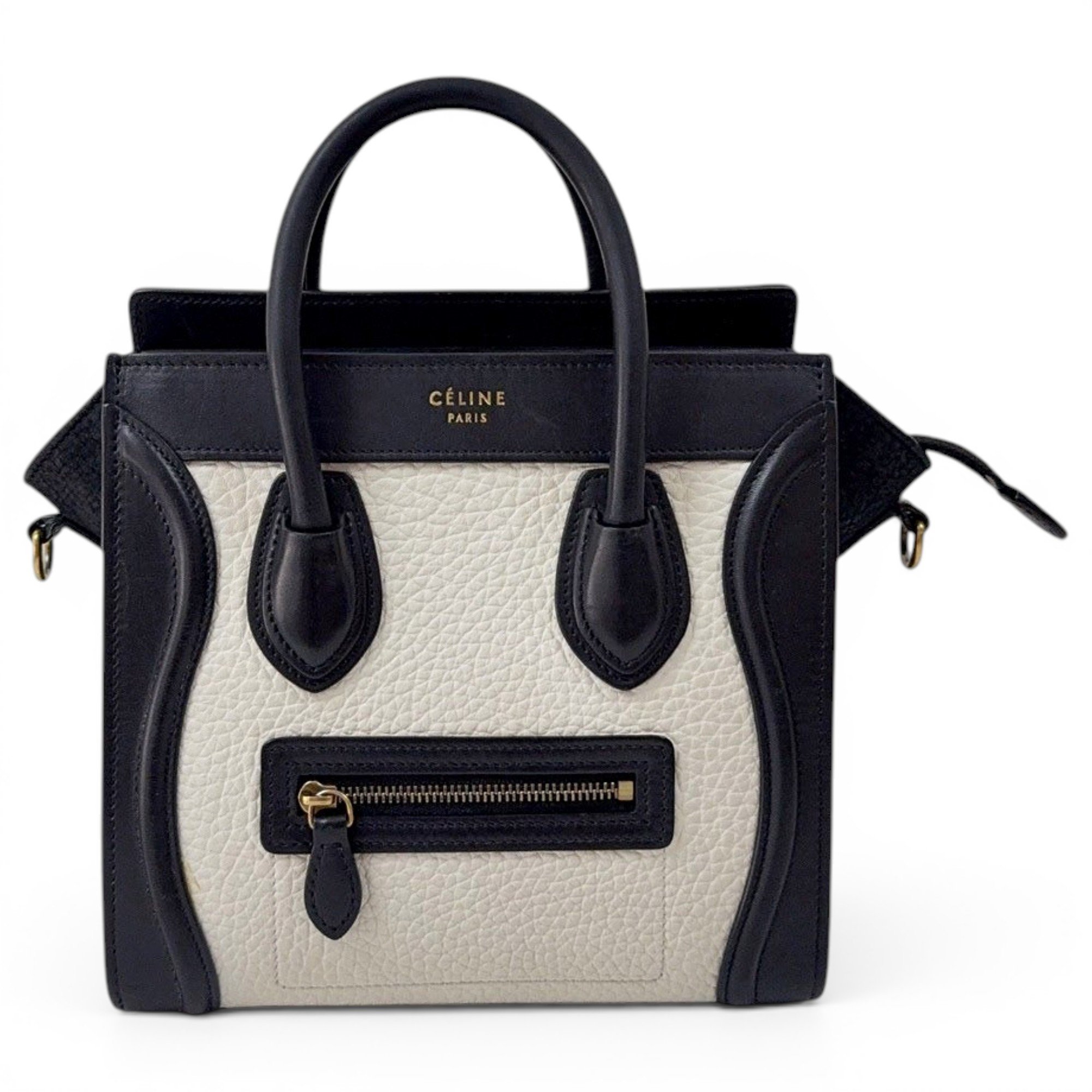 Luggage leather handbag