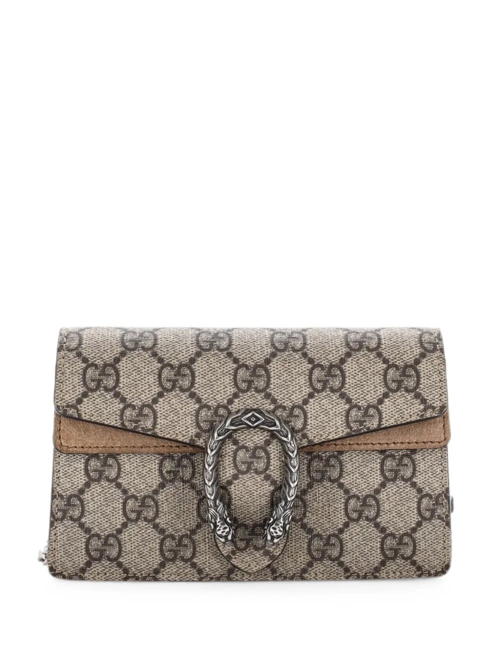 Dionysus Bag GG Coated Canvas Super Mini crossbody bag