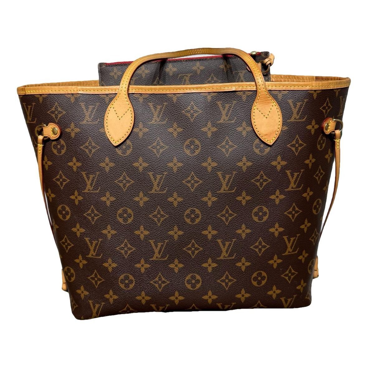 Neverfull leather handbag