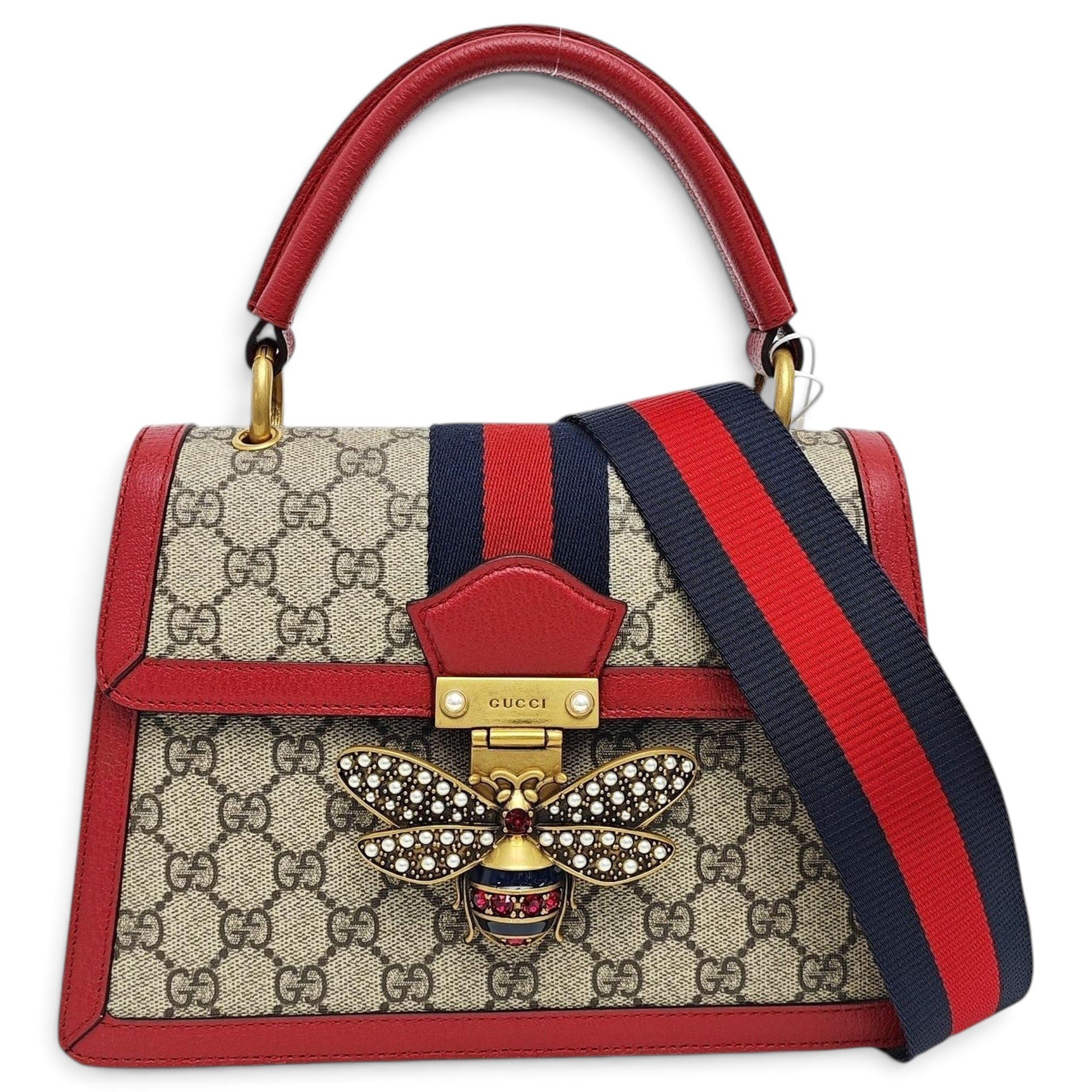 Queen Margaret leather handbag