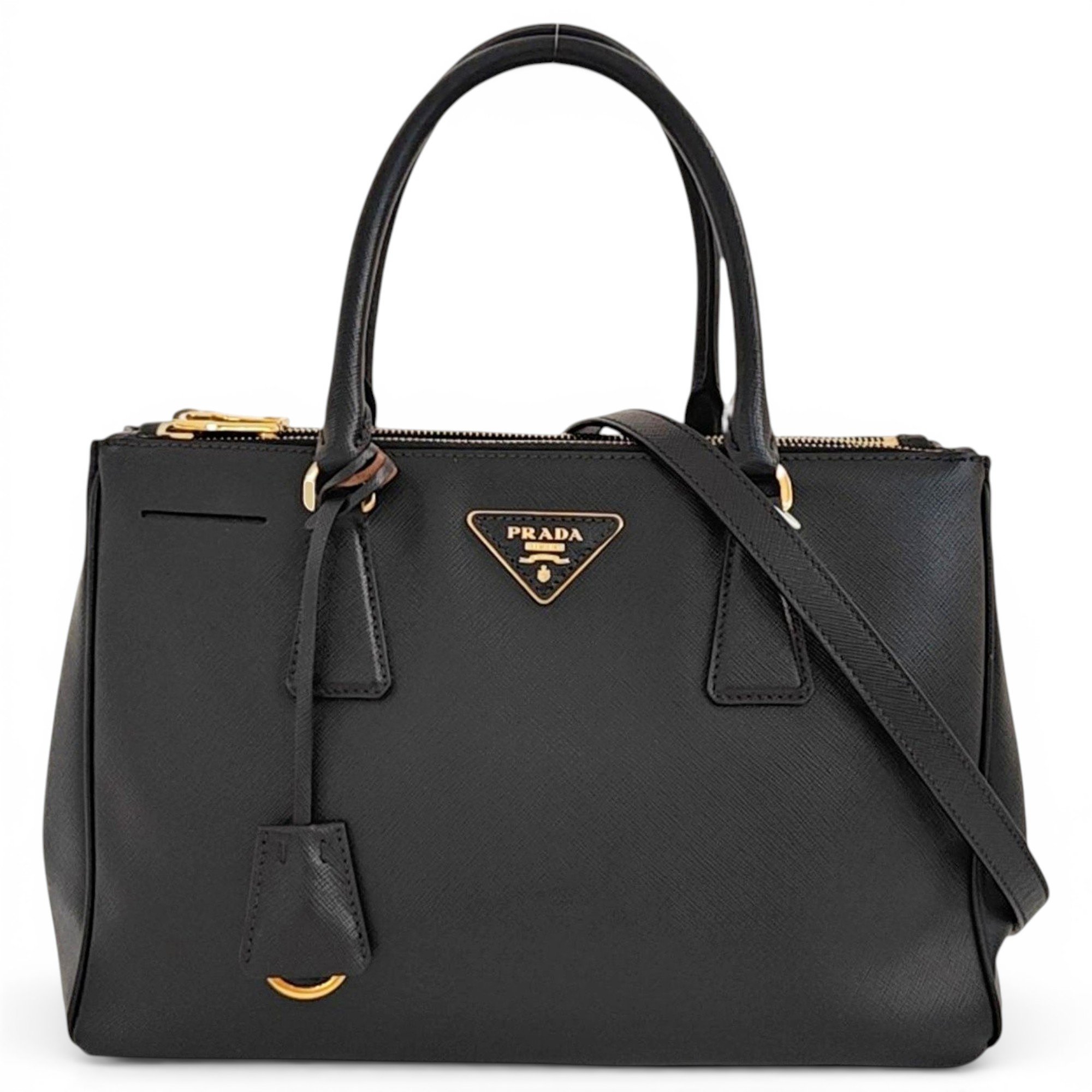 Galleria leather handbag