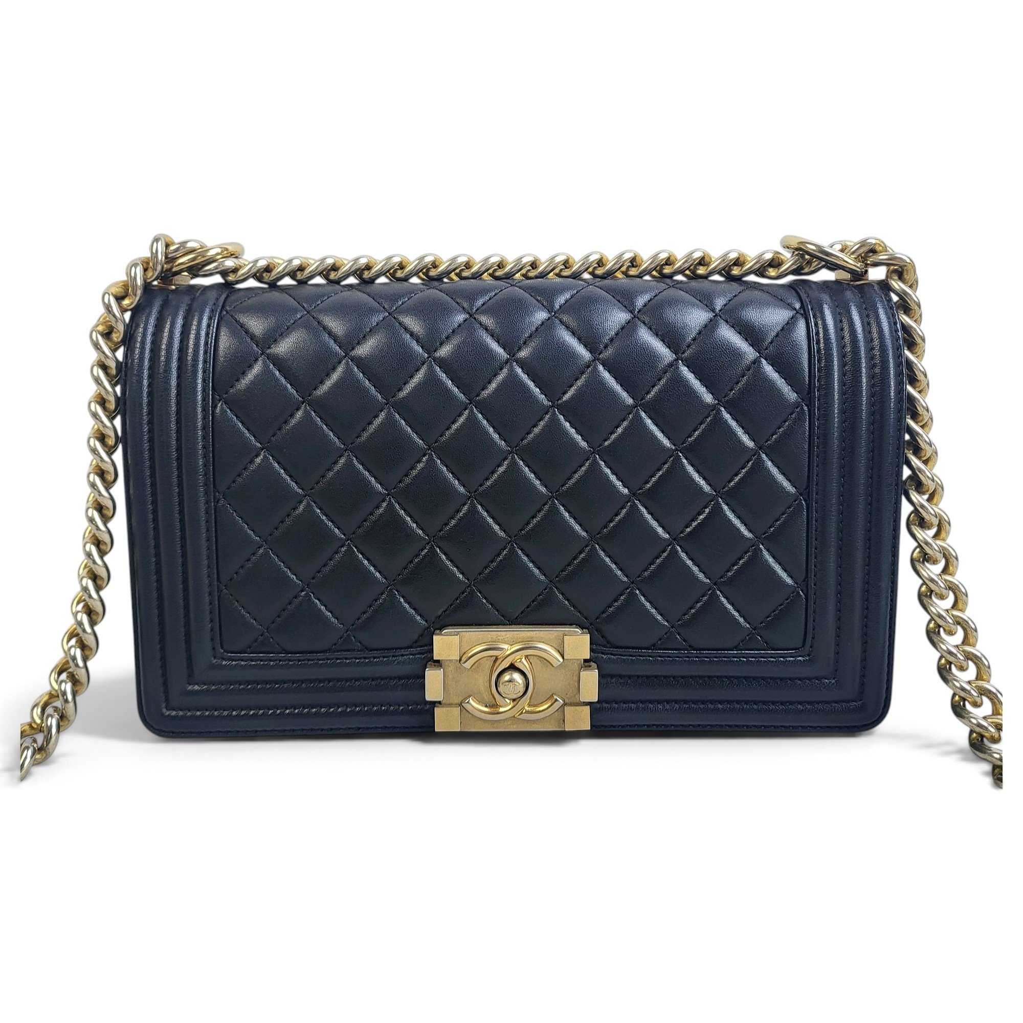 Boy leather handbag