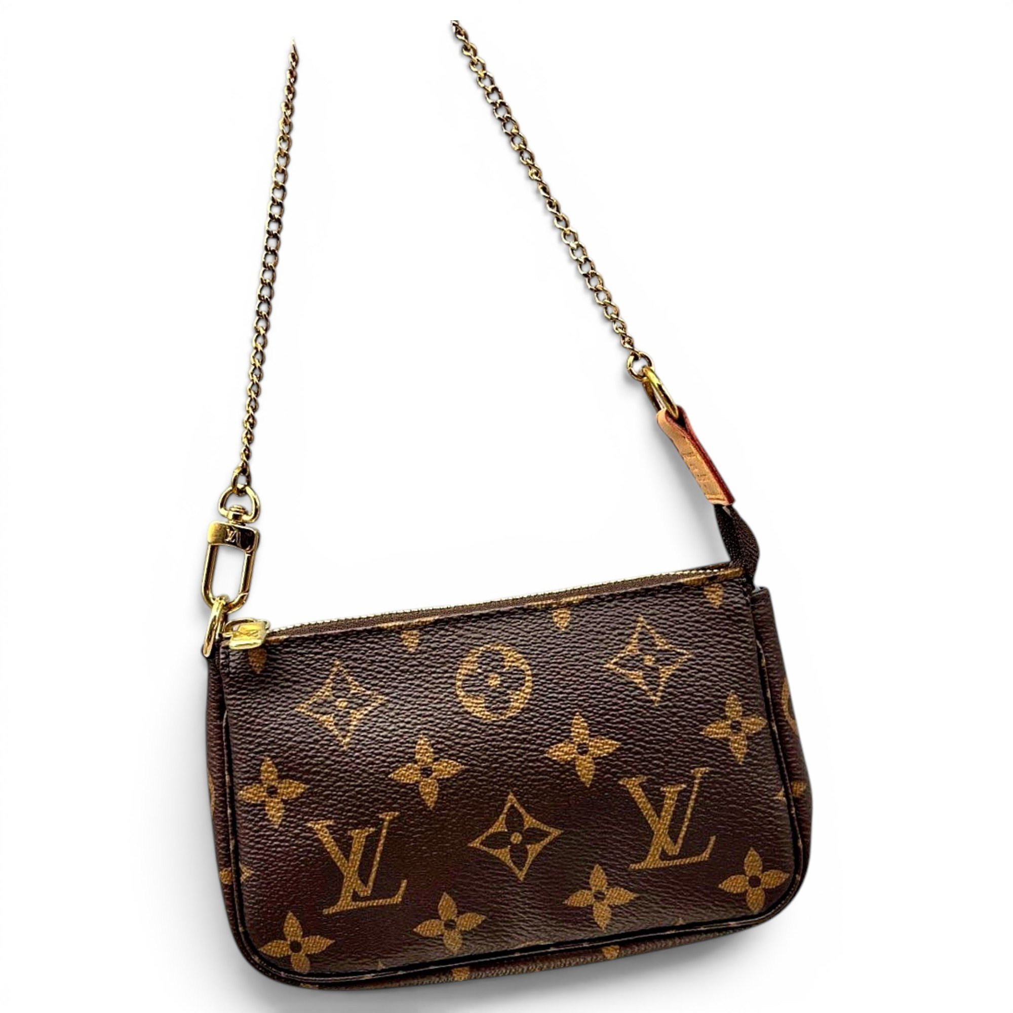 Pochette Accessoire leather handbag