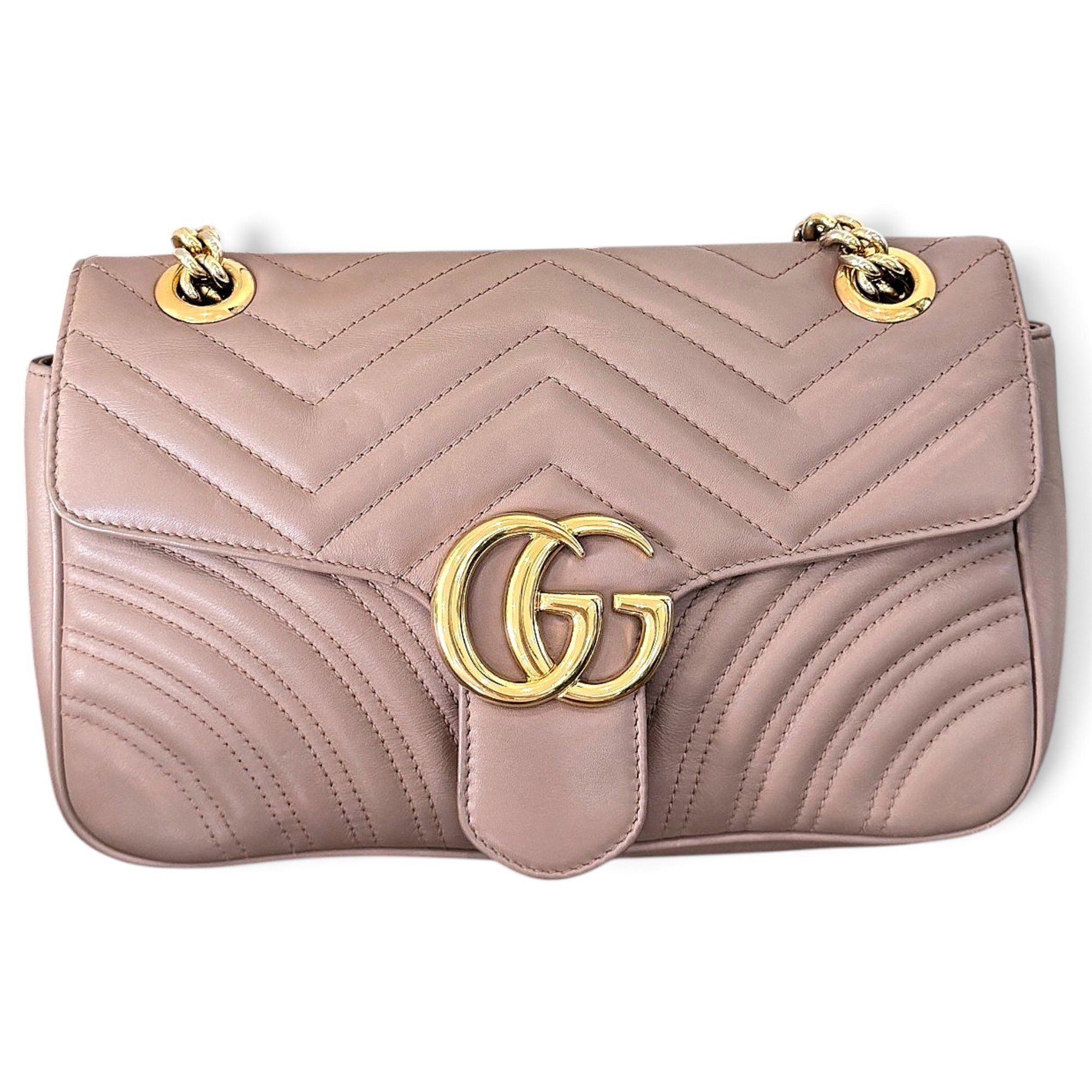 GG Marmont Flap leather crossbody bag