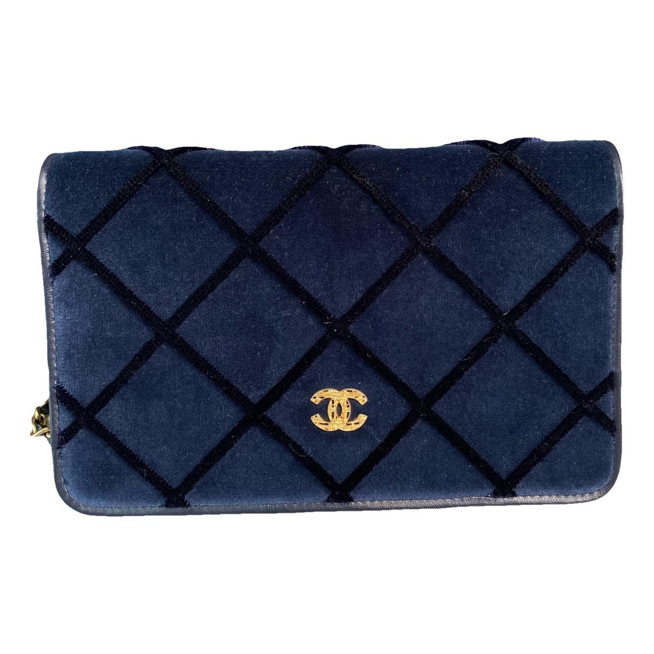 Wallet On Chain Gabrielle tweed crossbody bag