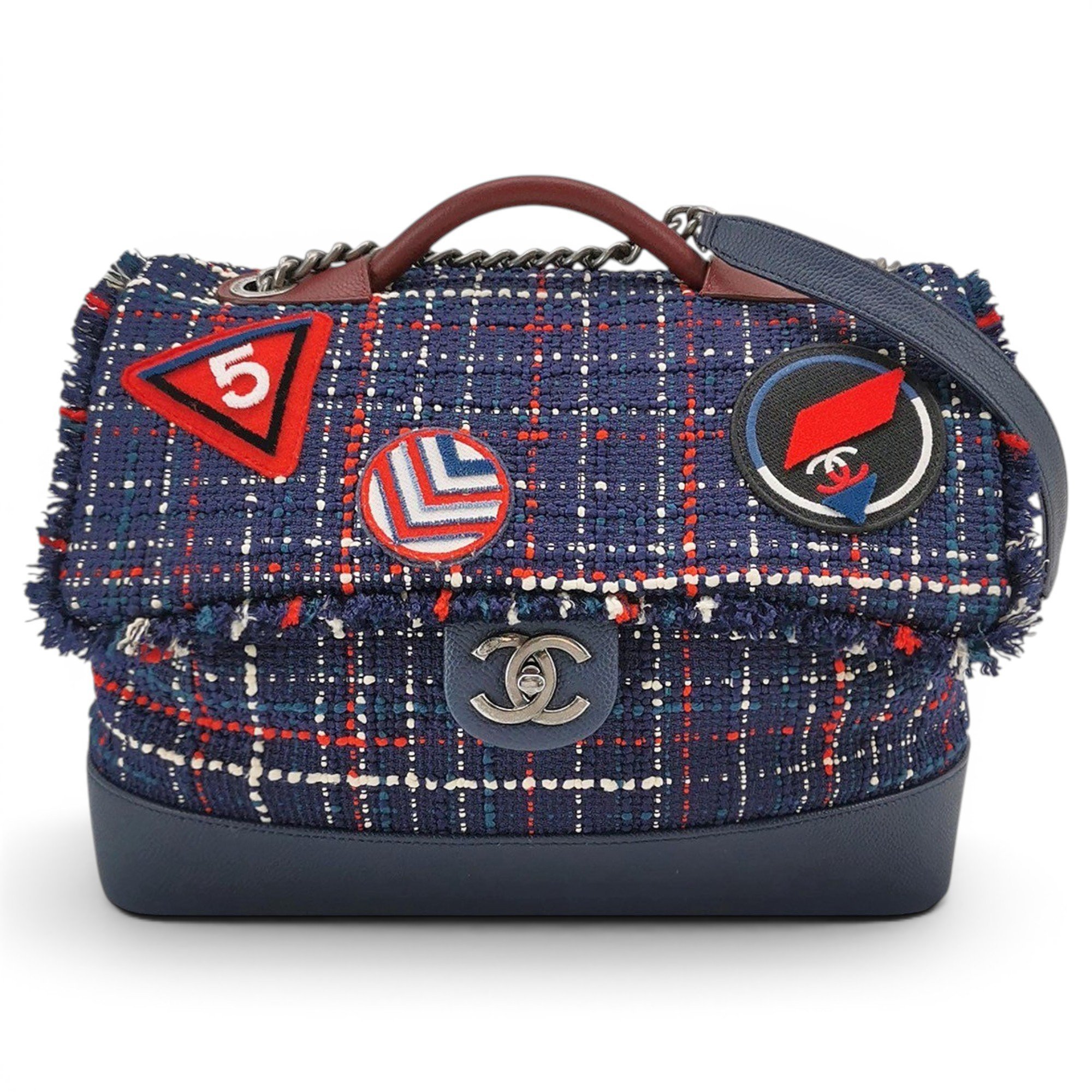 Tweed crossbody bag