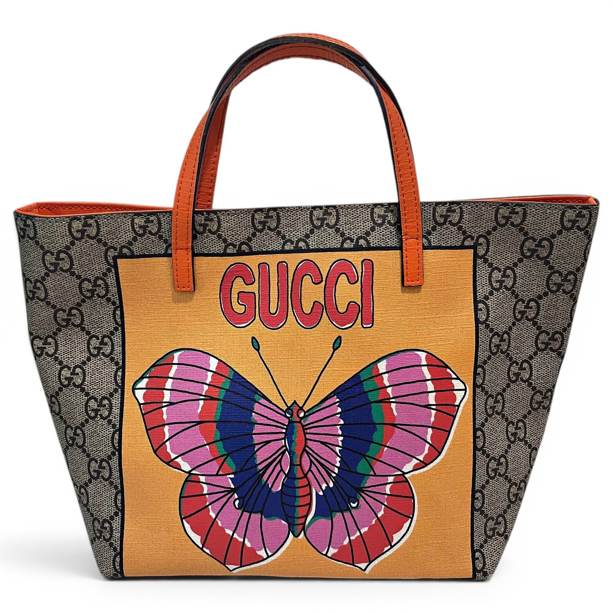 Leather tote