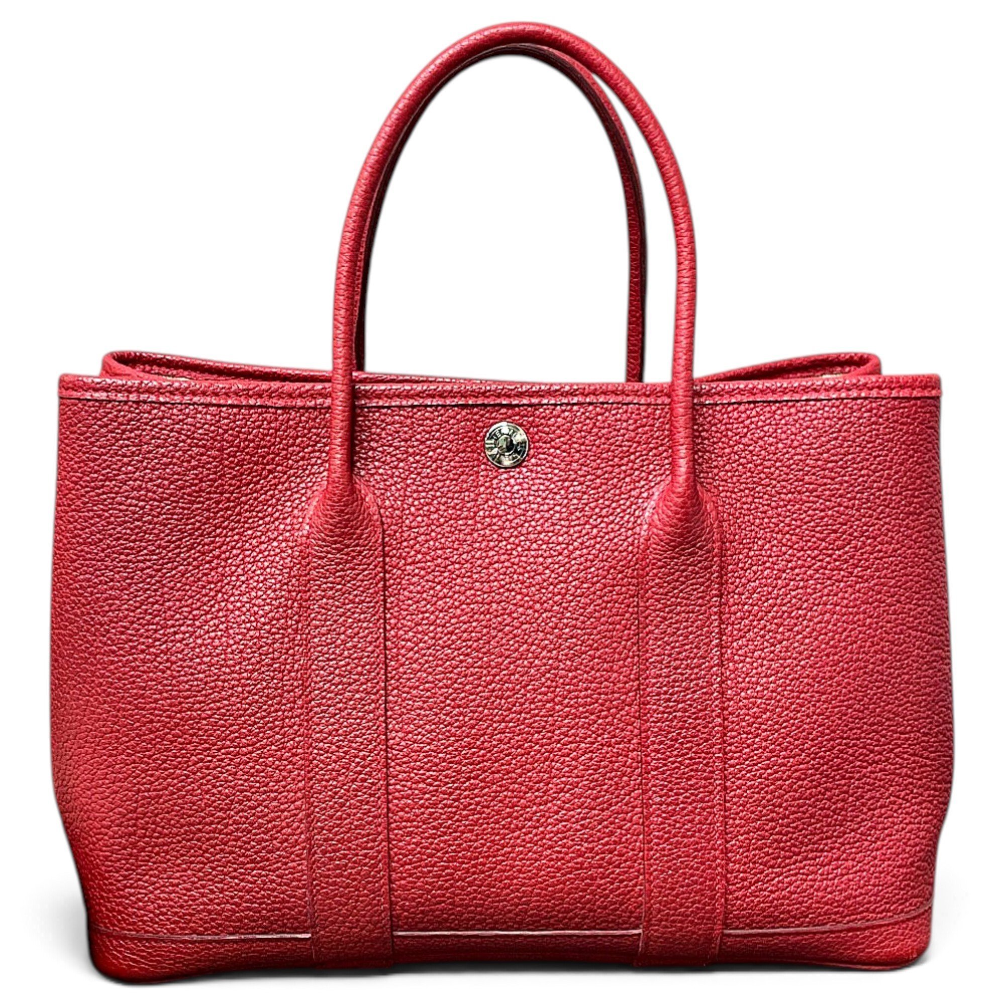 Garden Party leather handbag