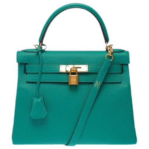 Kelly 28 leather handbag