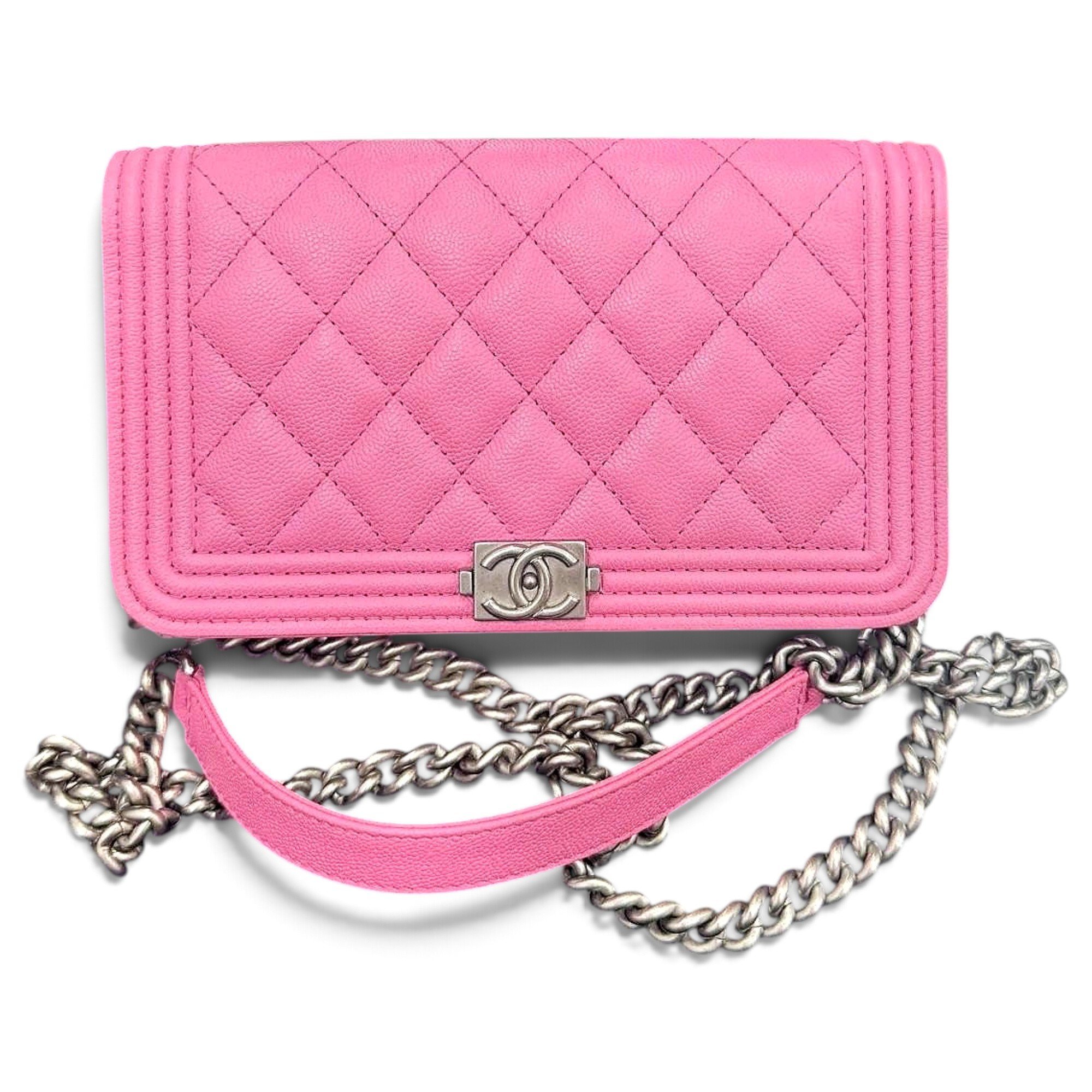 Boy leather crossbody bag