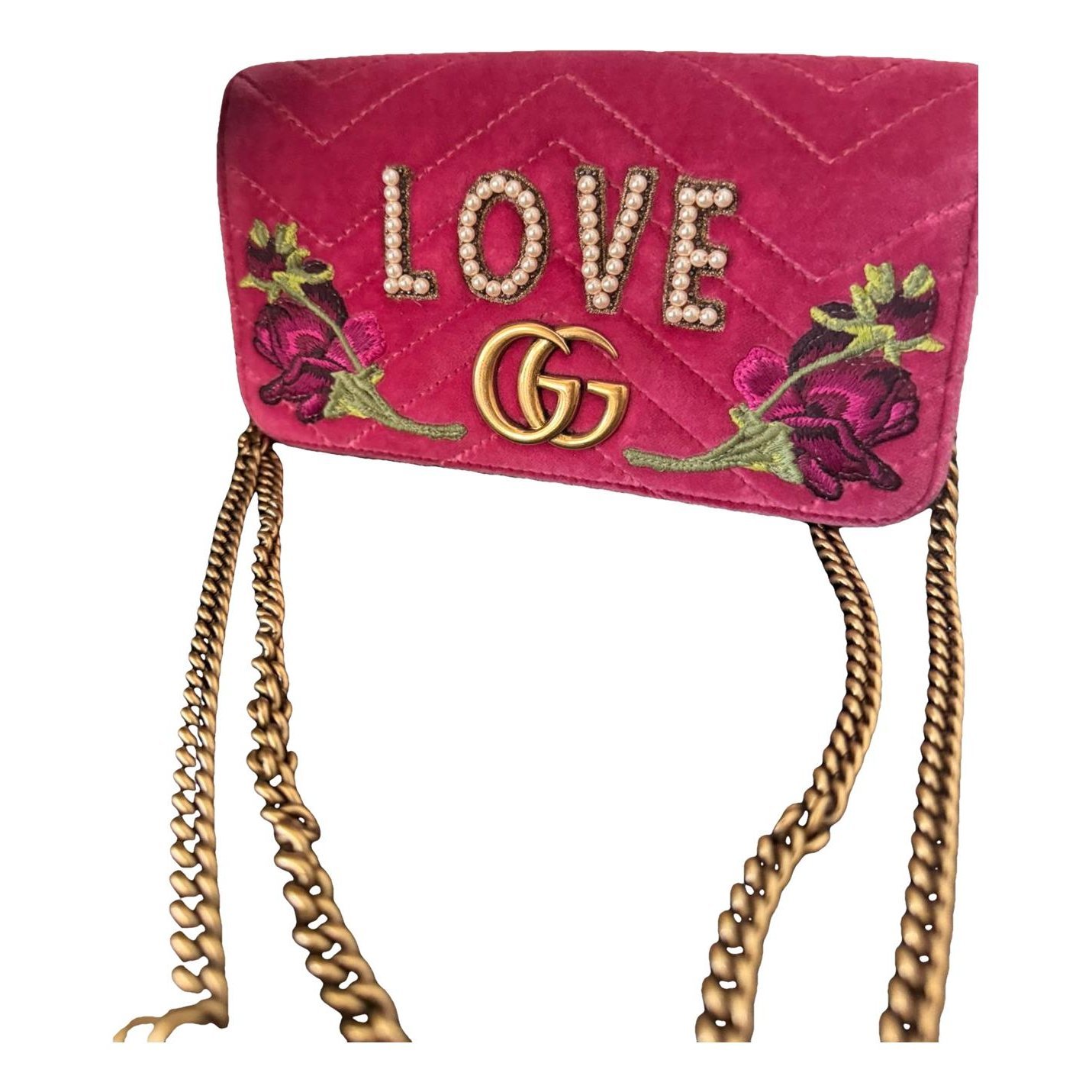 Marmont velvet handbag