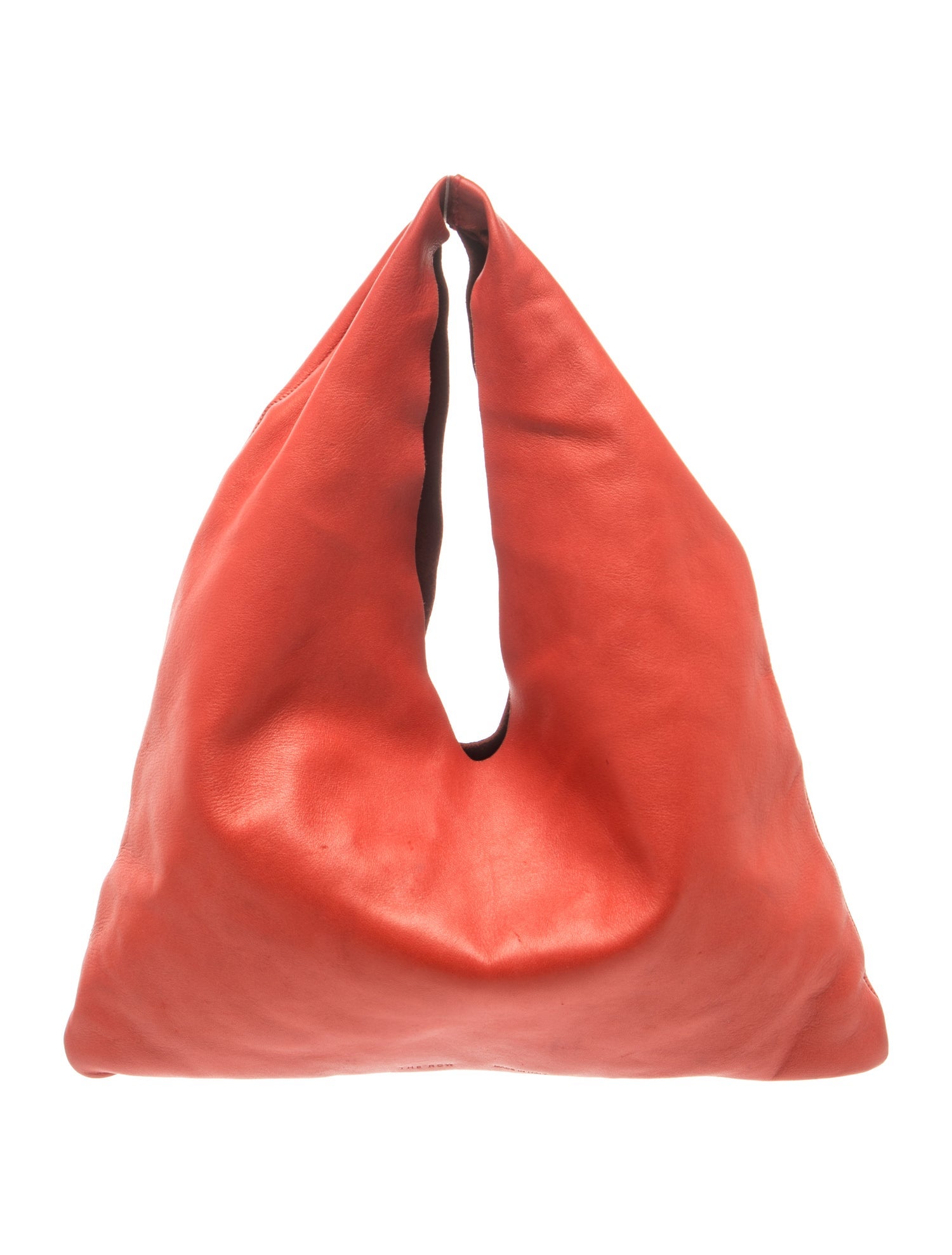 The Row Leather Bindle Small