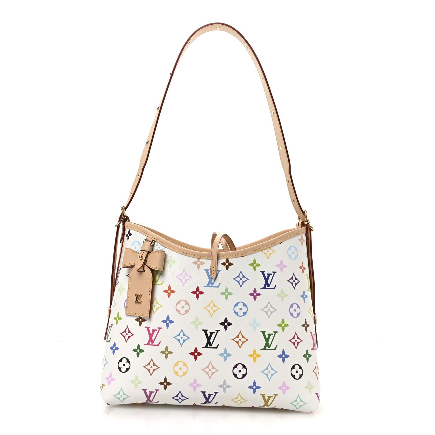 Louis Vuitton LV x TM Monogram Multicolor CarryAll PM White