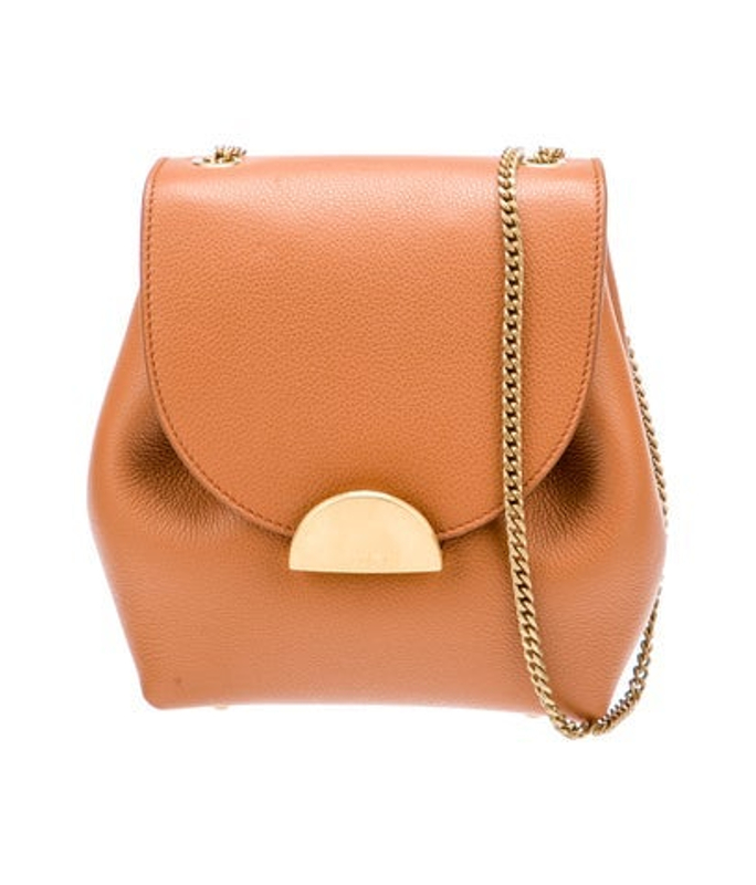 Polene Leather Crossbody Bag