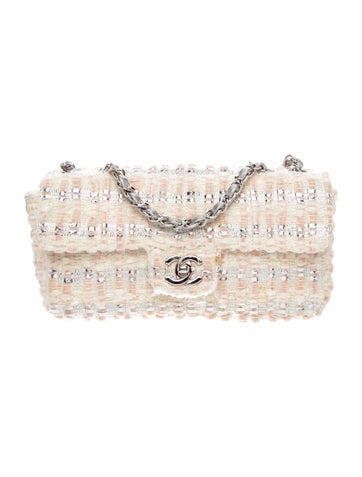 Classic Tweed Small Single Flap Bag