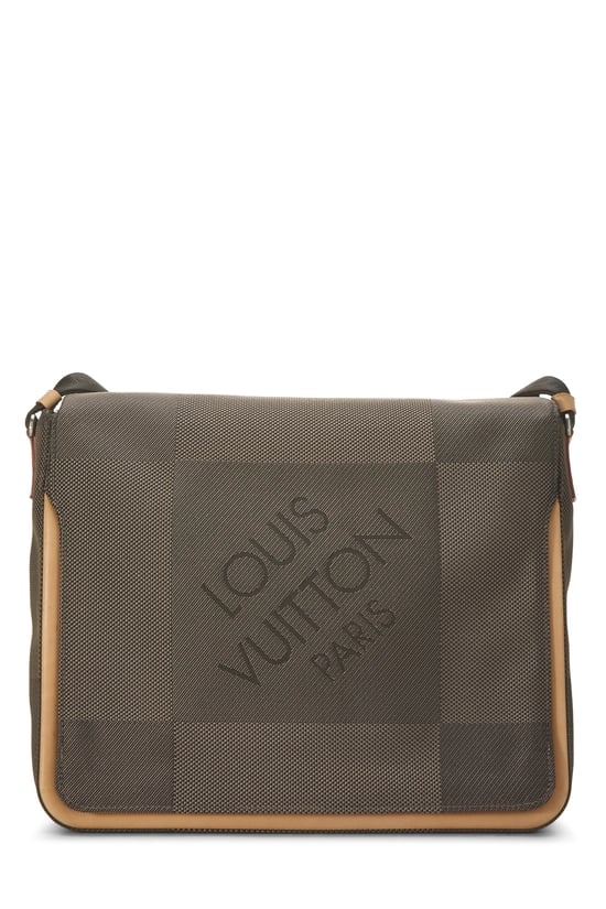 Green Damier Geant Messenger
