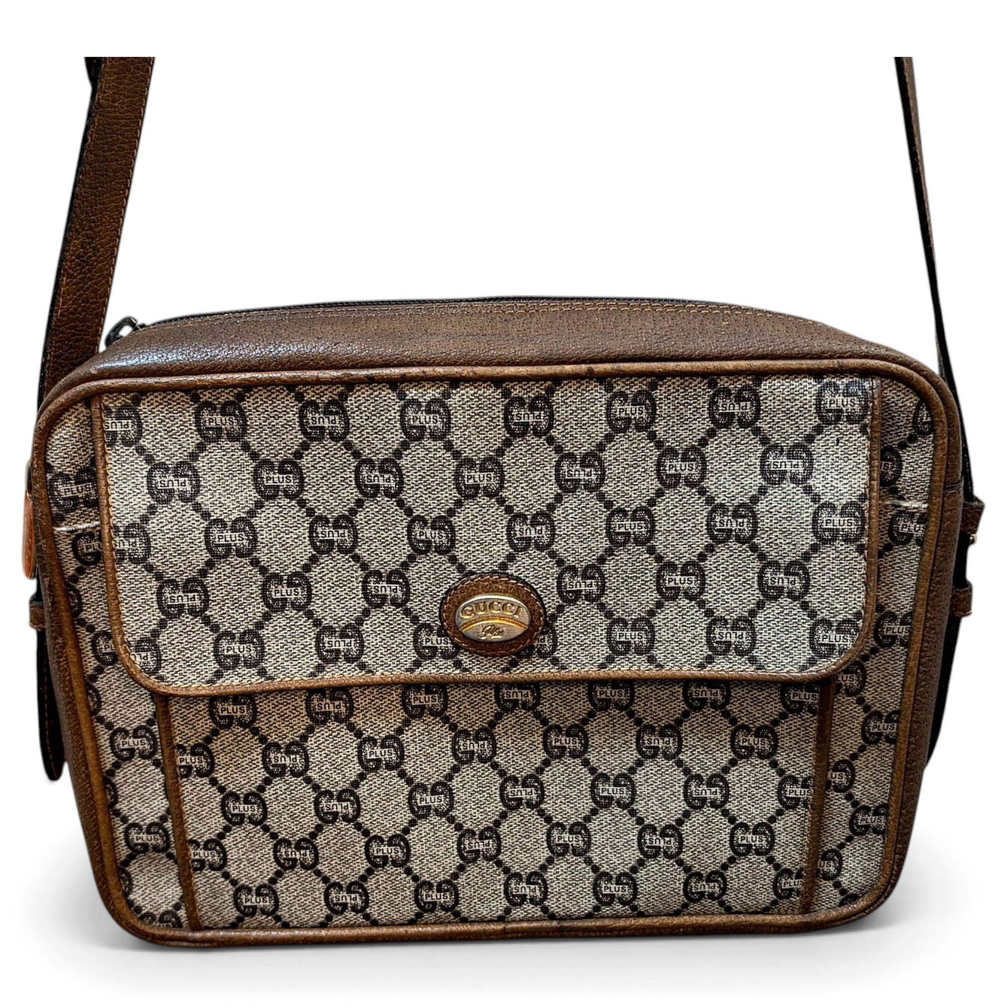 Leather crossbody bag