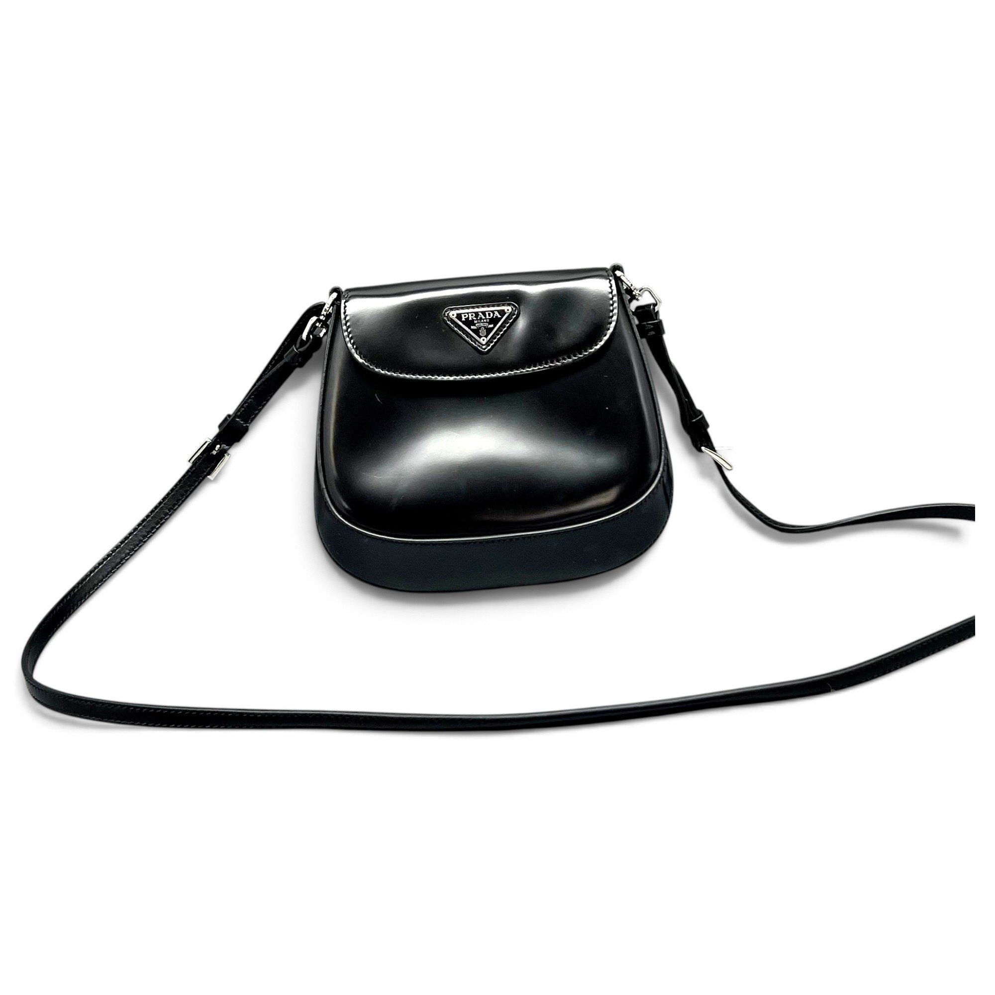 Cleo Flap leather handbag