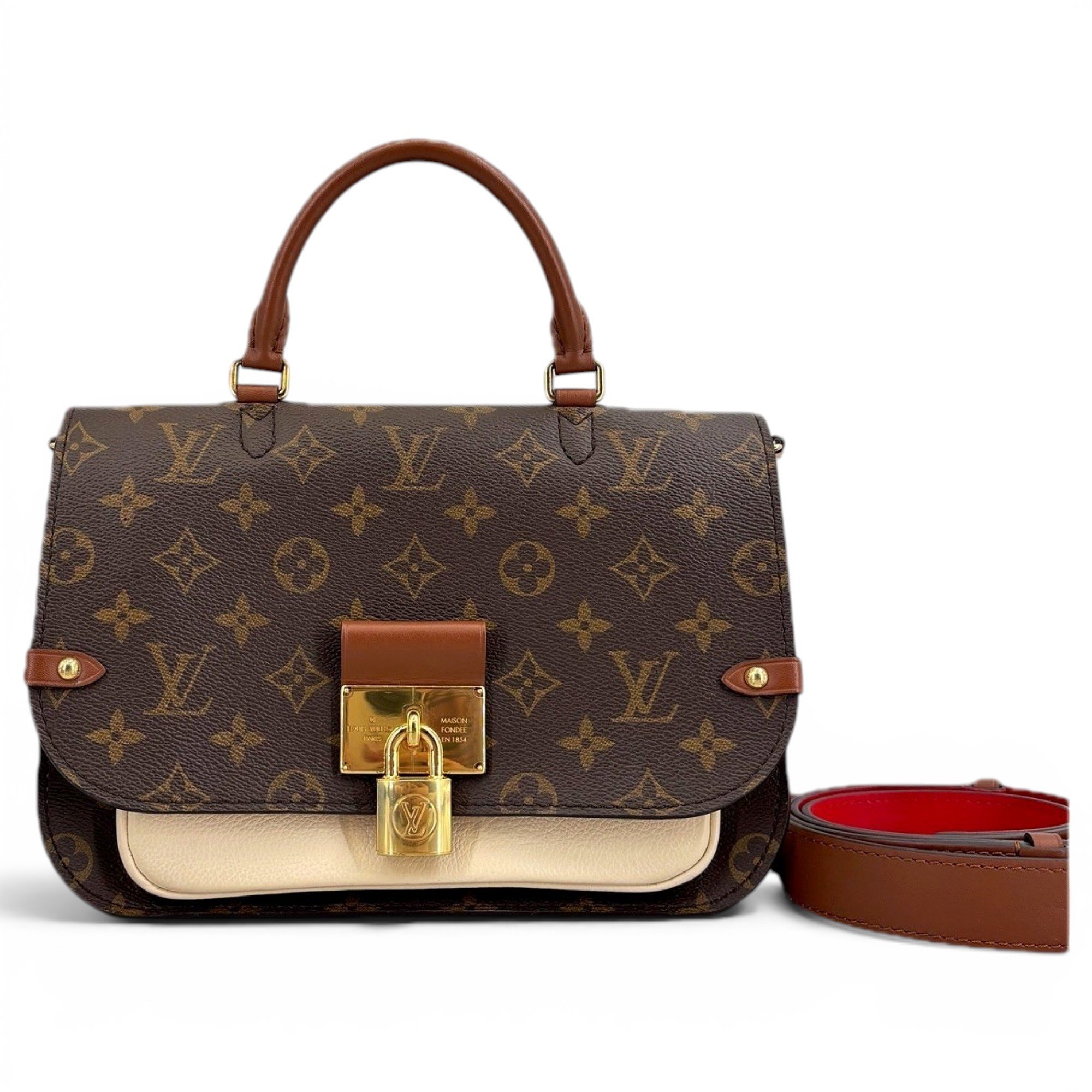 Vaugirard leather handbag