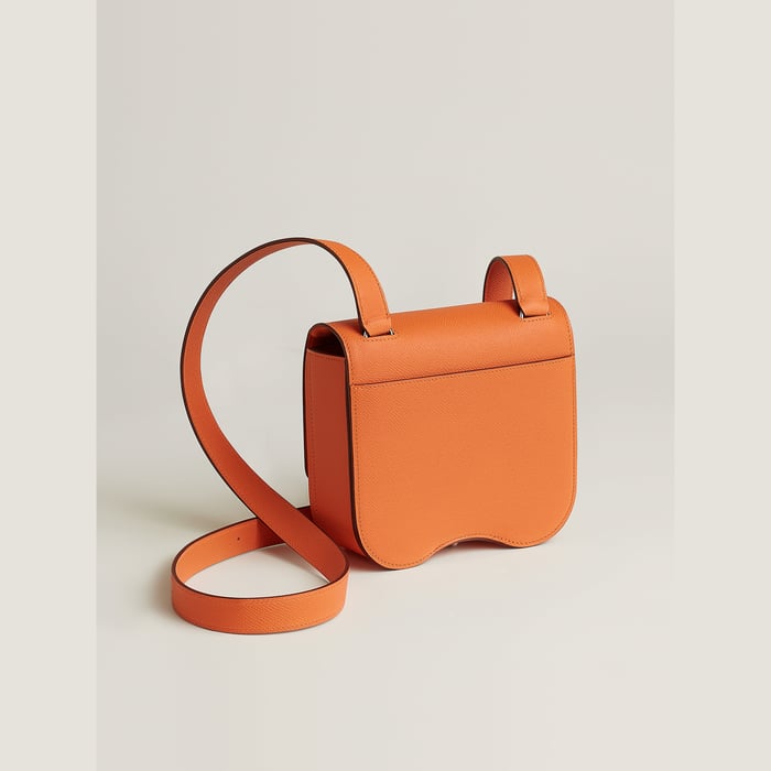 Orange Hermès Della Cavalleria Mini Bag II