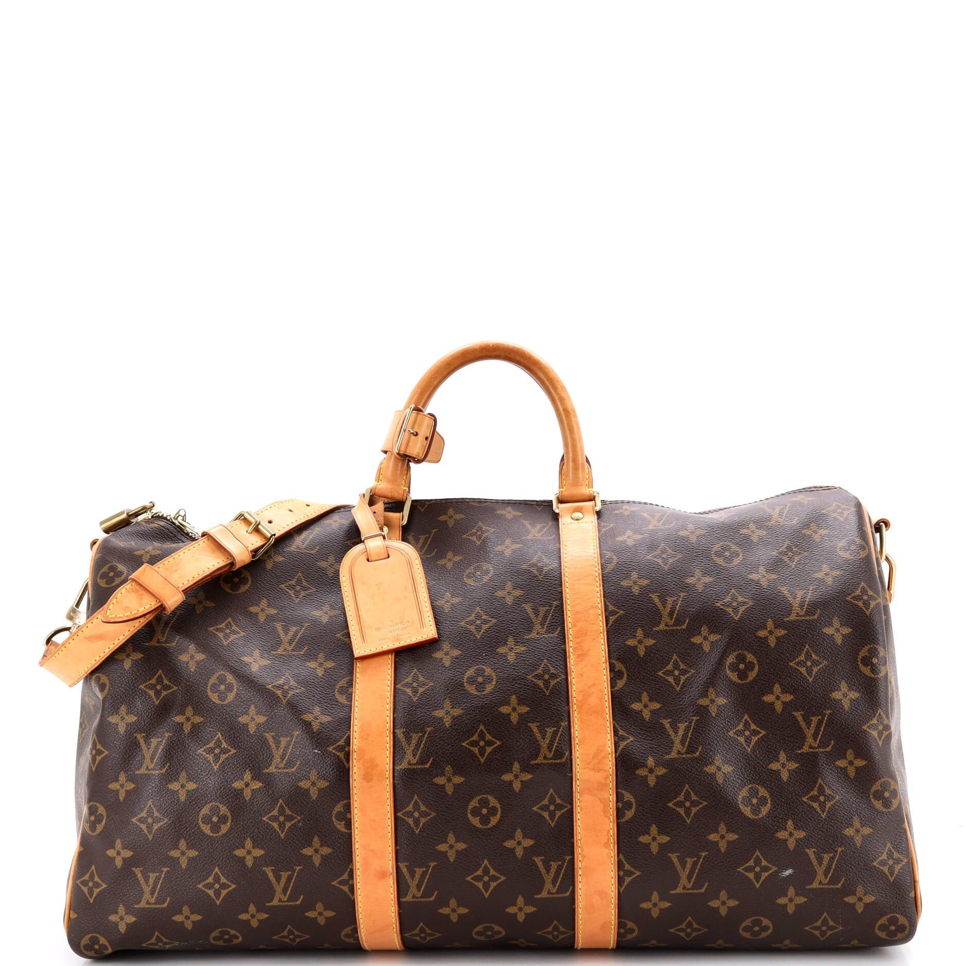 Keepall Bandouliere Bag Monogram Canvas 50