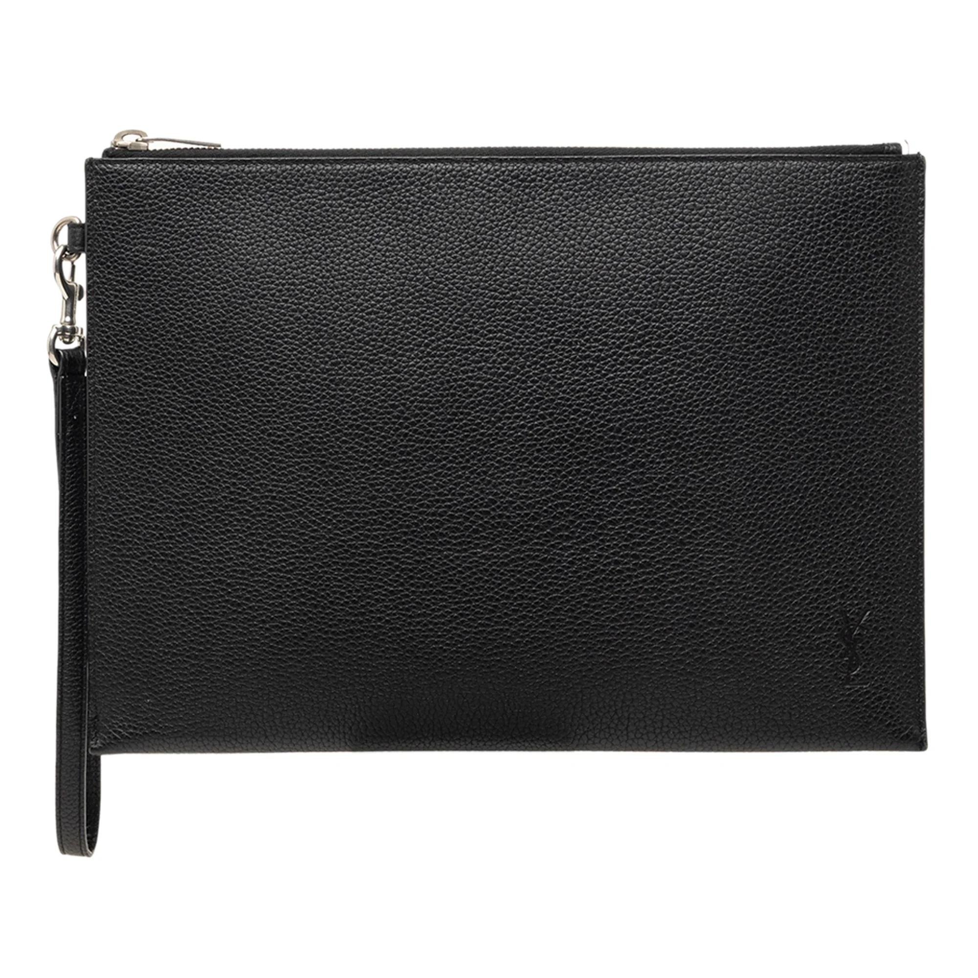 Pony-style calfskin clutch bag