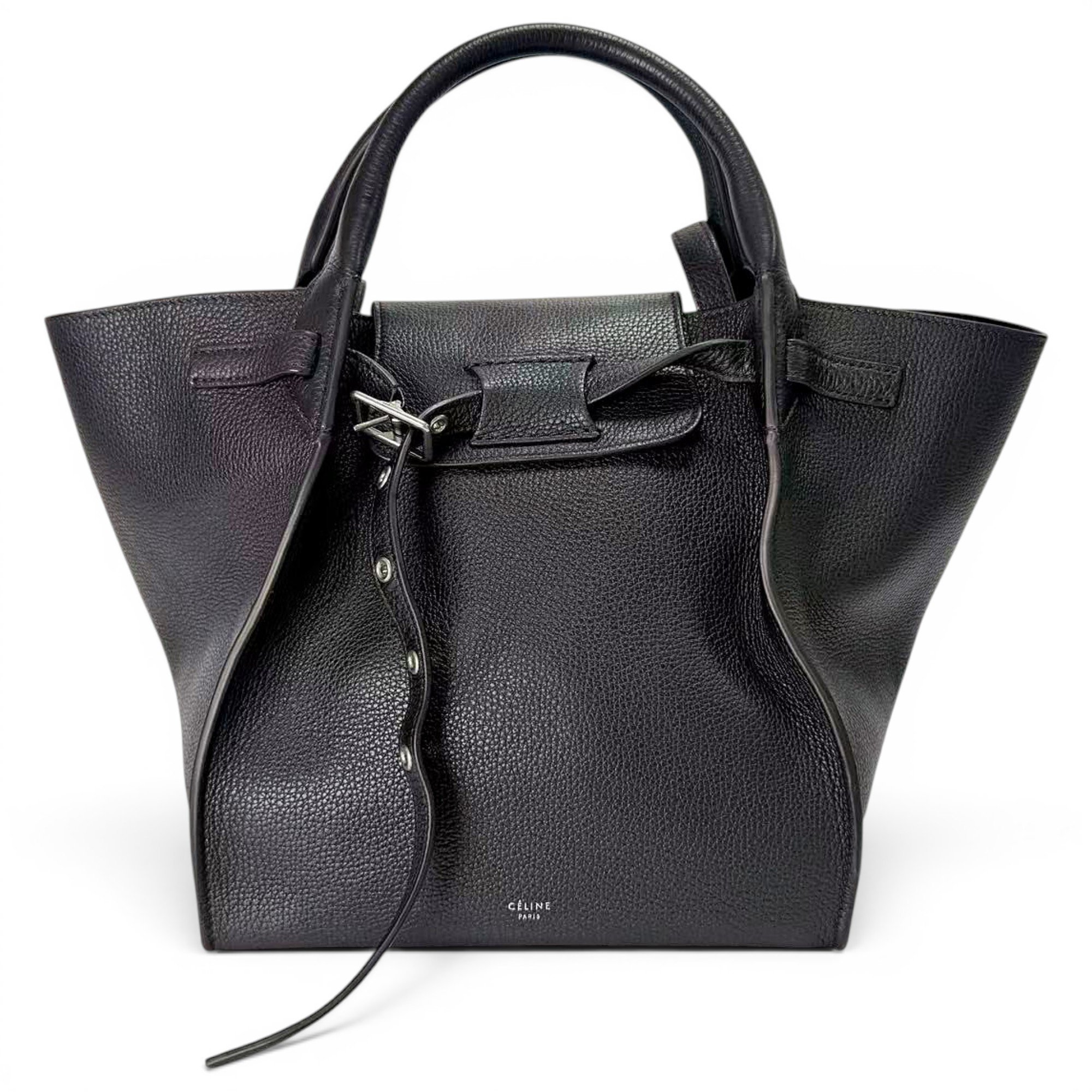 Big Bag leather handbag
