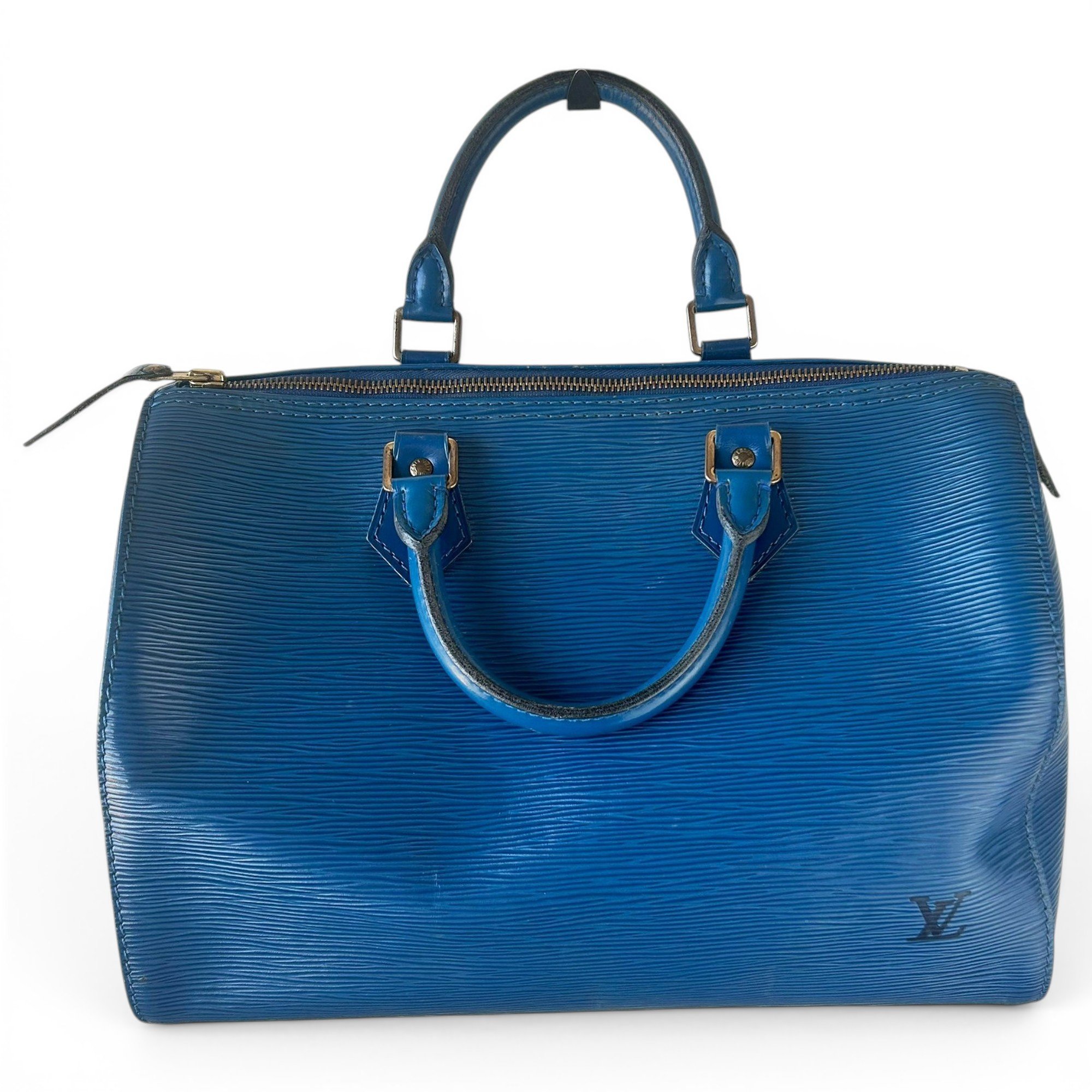 Speedy leather handbag