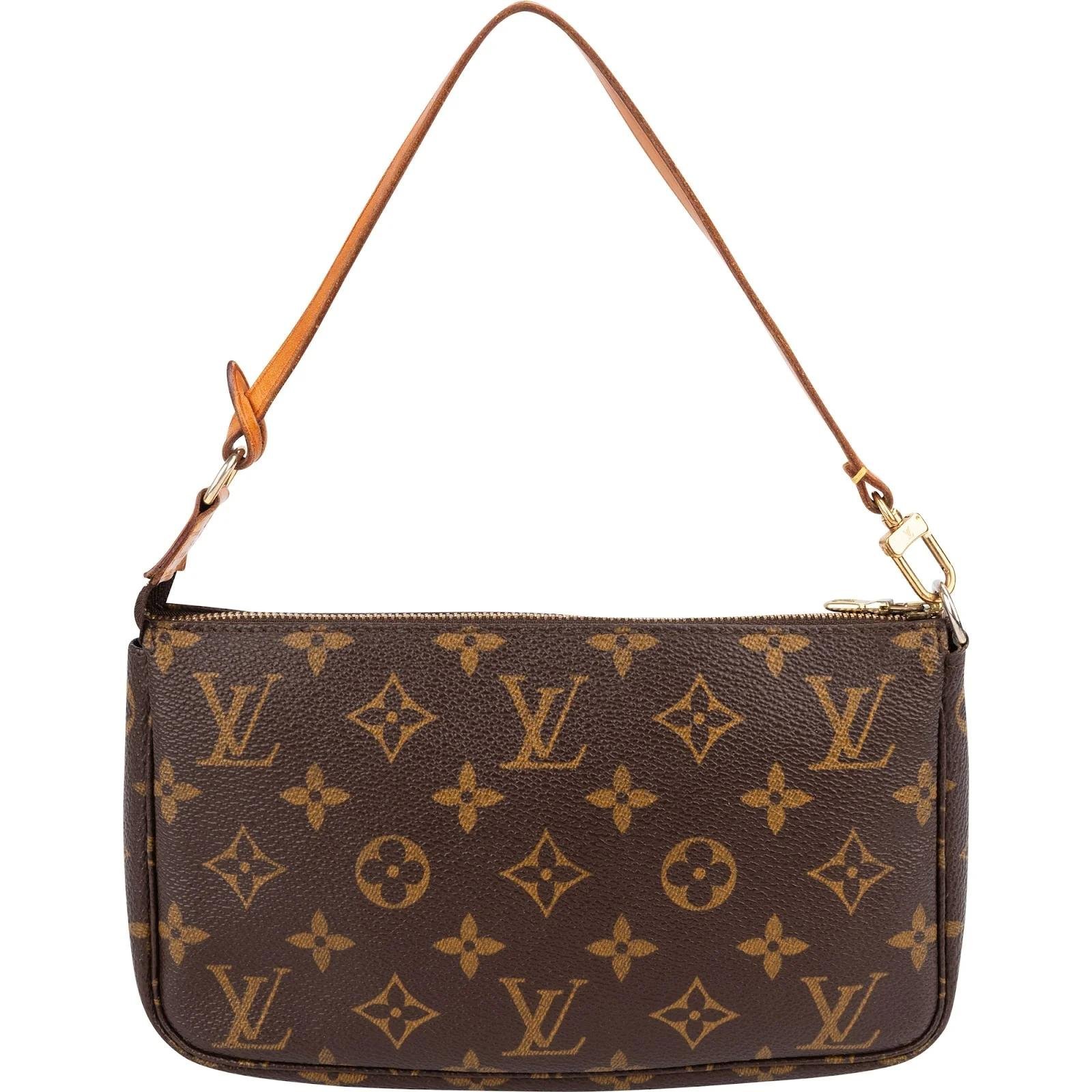 Pochette Accessoire leather handbag