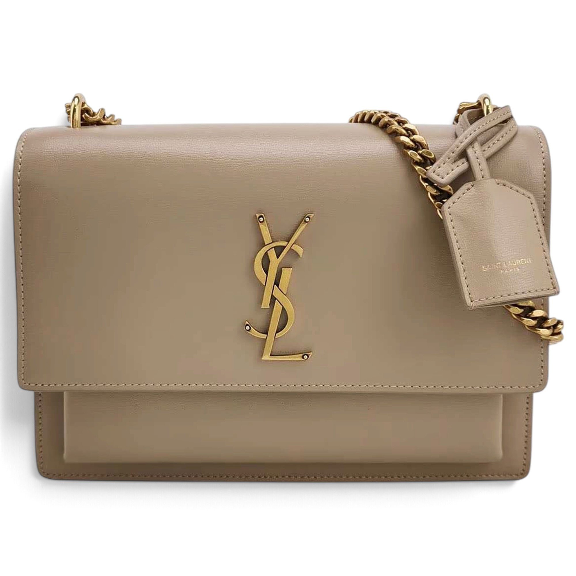 Sunset leather handbag