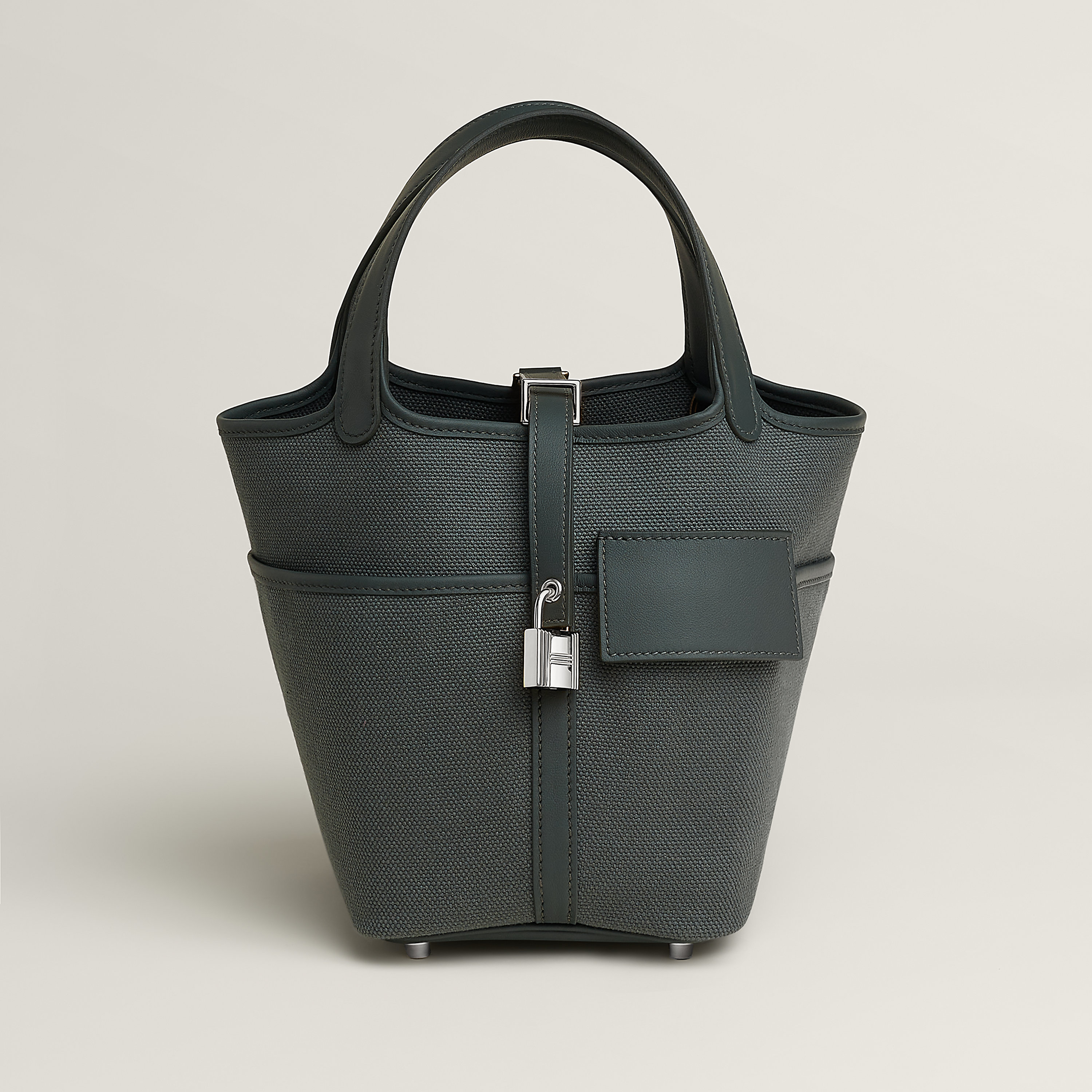 Hermès Picotin Lock 18 pocket bag Mousse/Bai/Brun Swift Calfskin