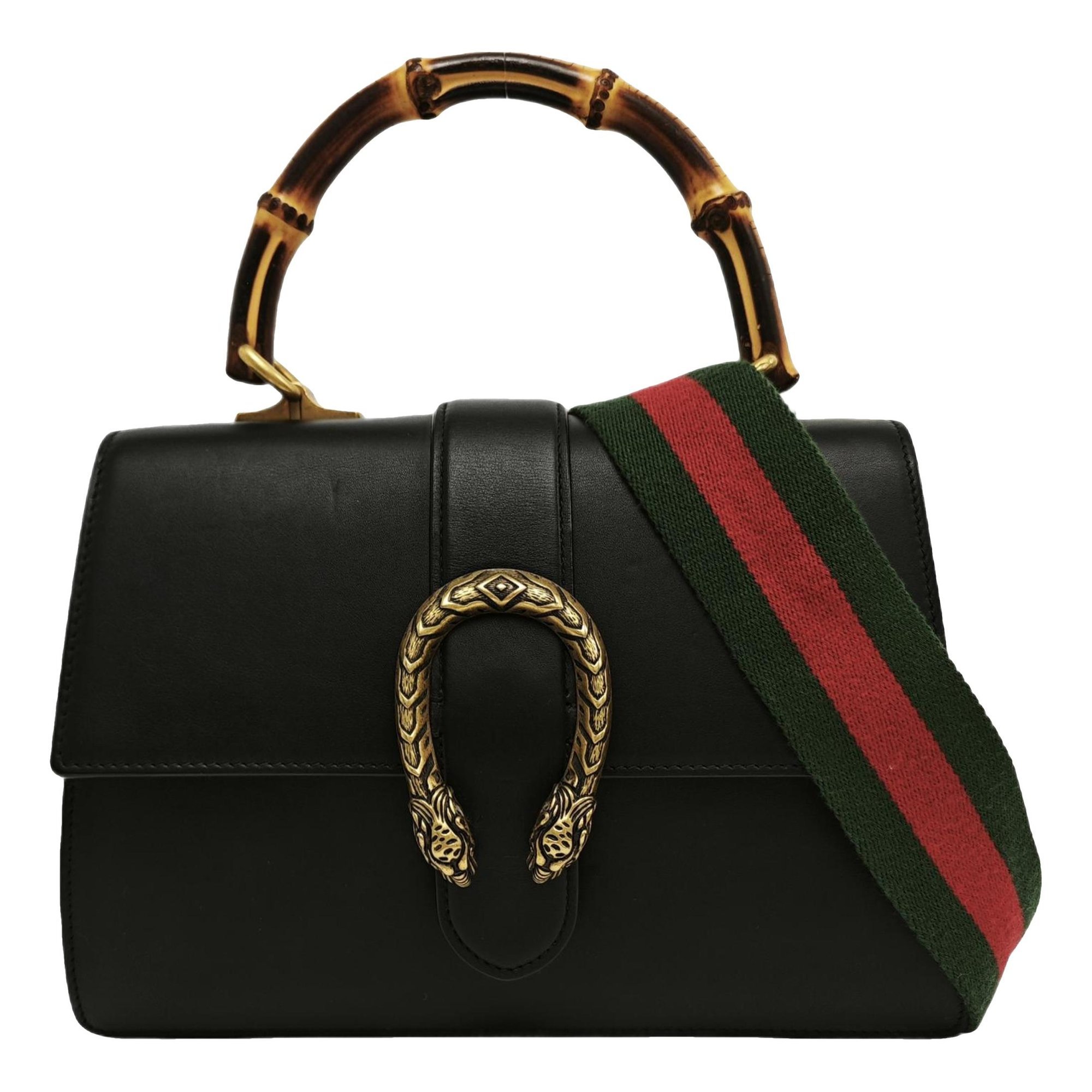 Dionysus Bamboo leather crossbody bag