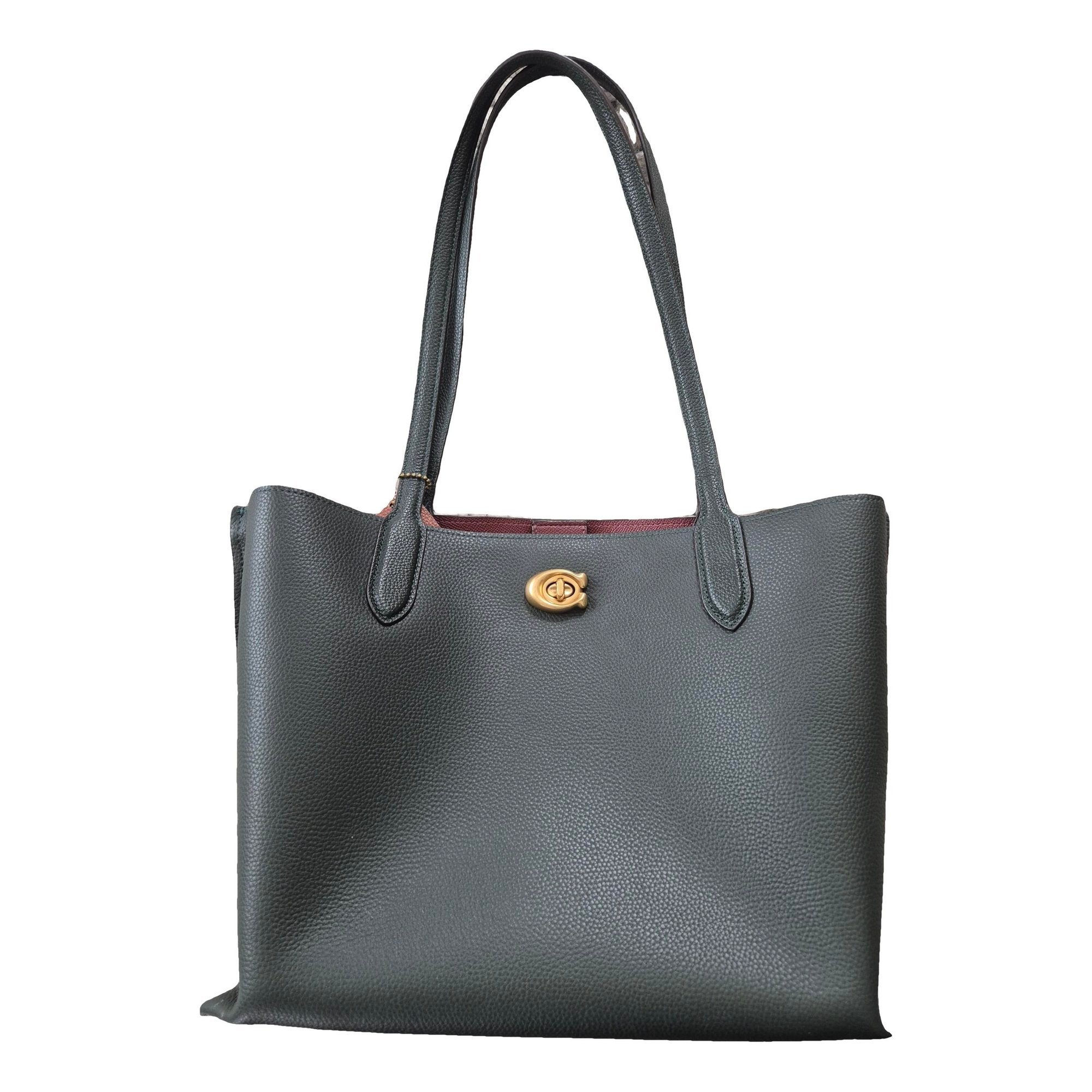 Leather tote