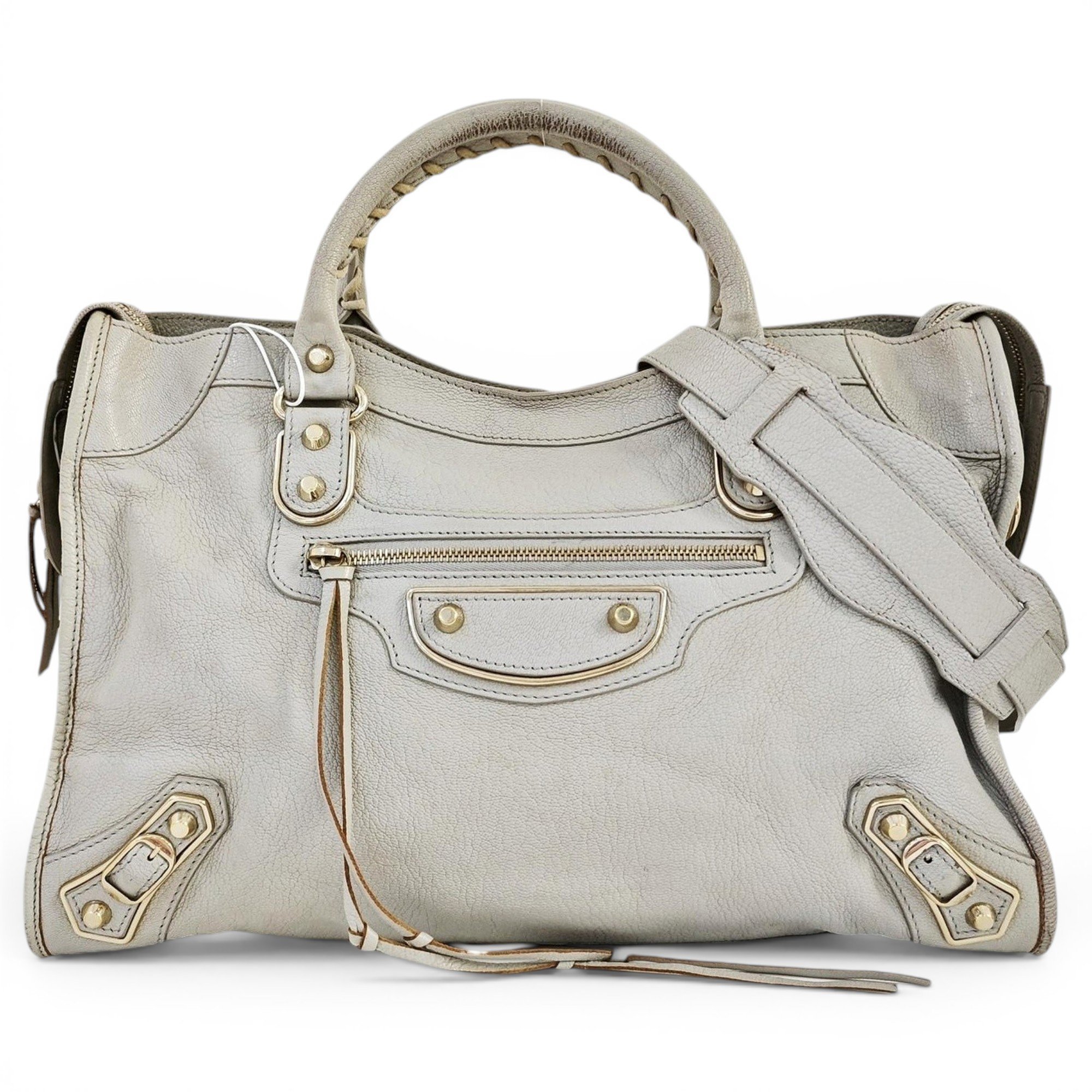Leather handbag