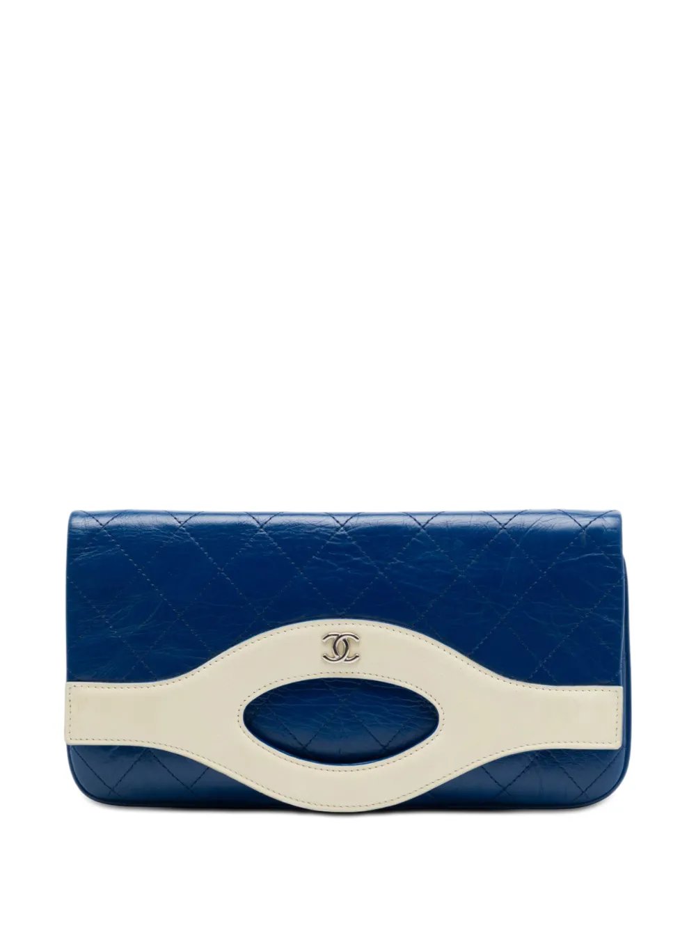 2019 Small Bicolor Aged Calfskin 31 clutch bag