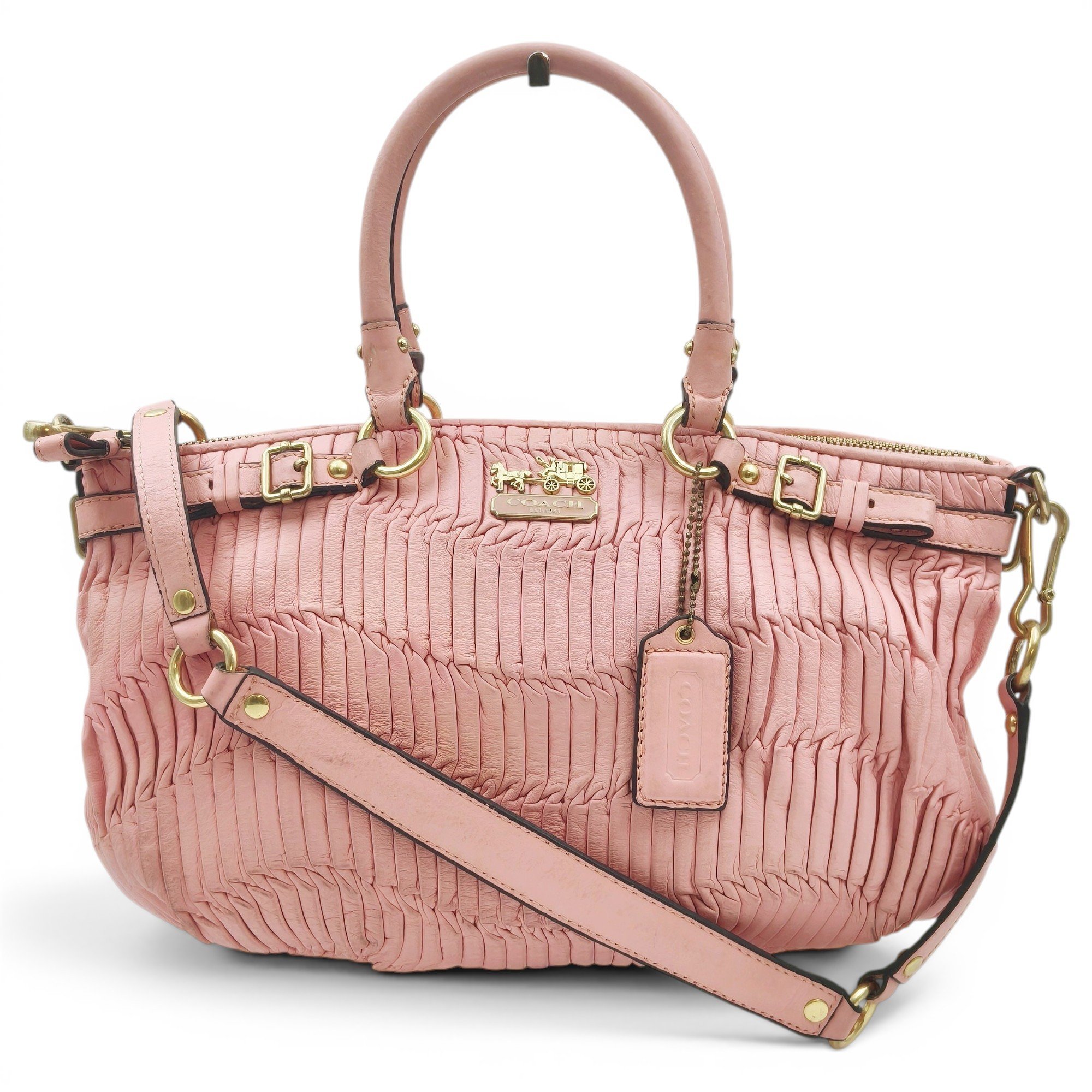 Madison leather handbag