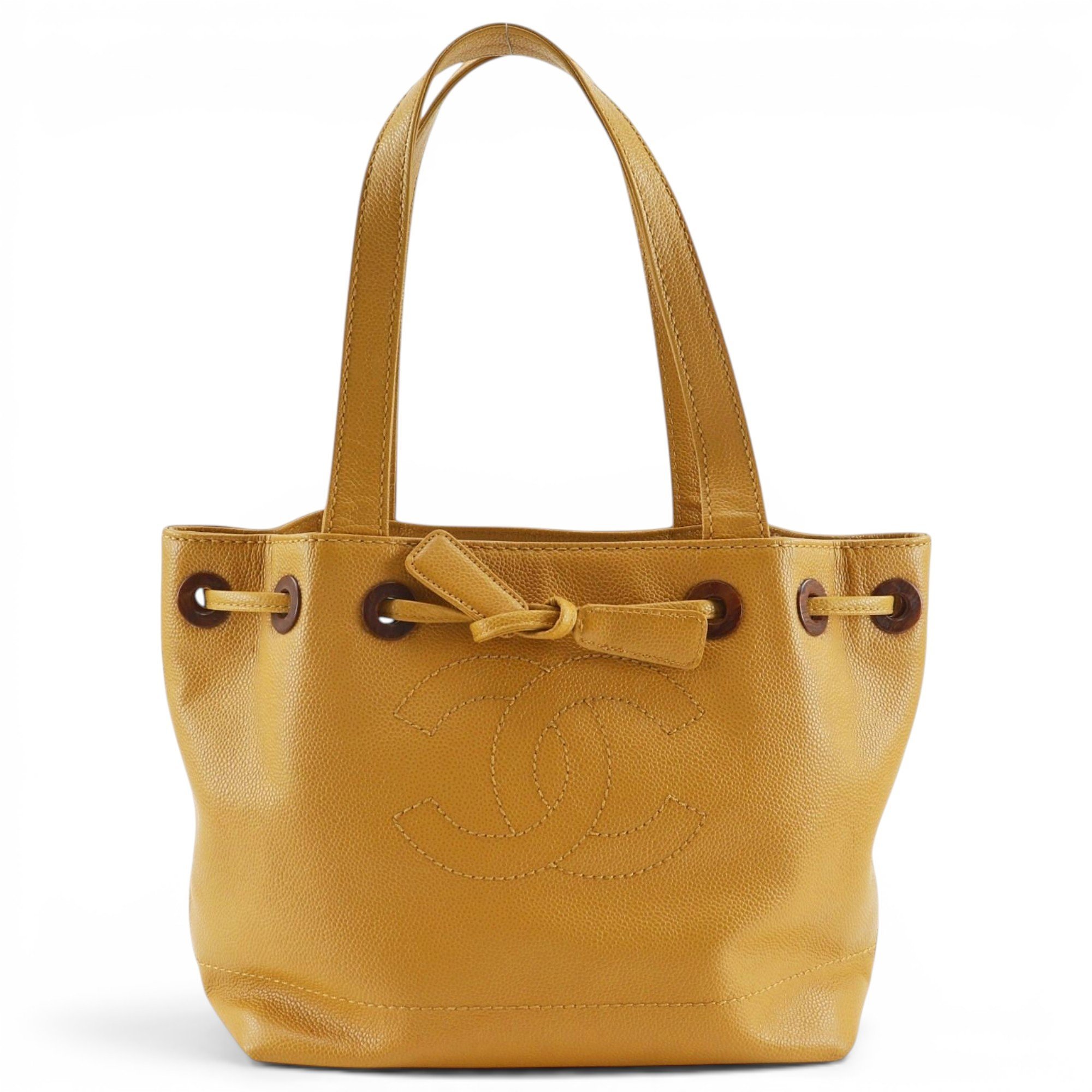 Leather tote