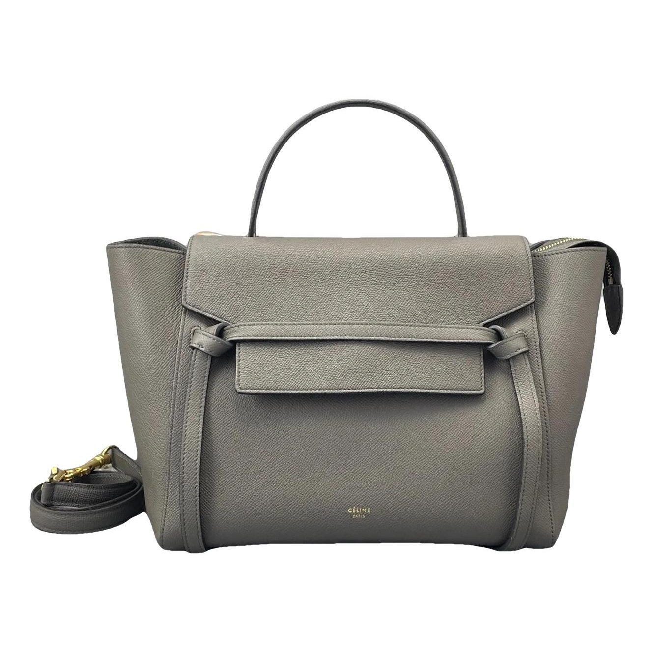 Leather satchel