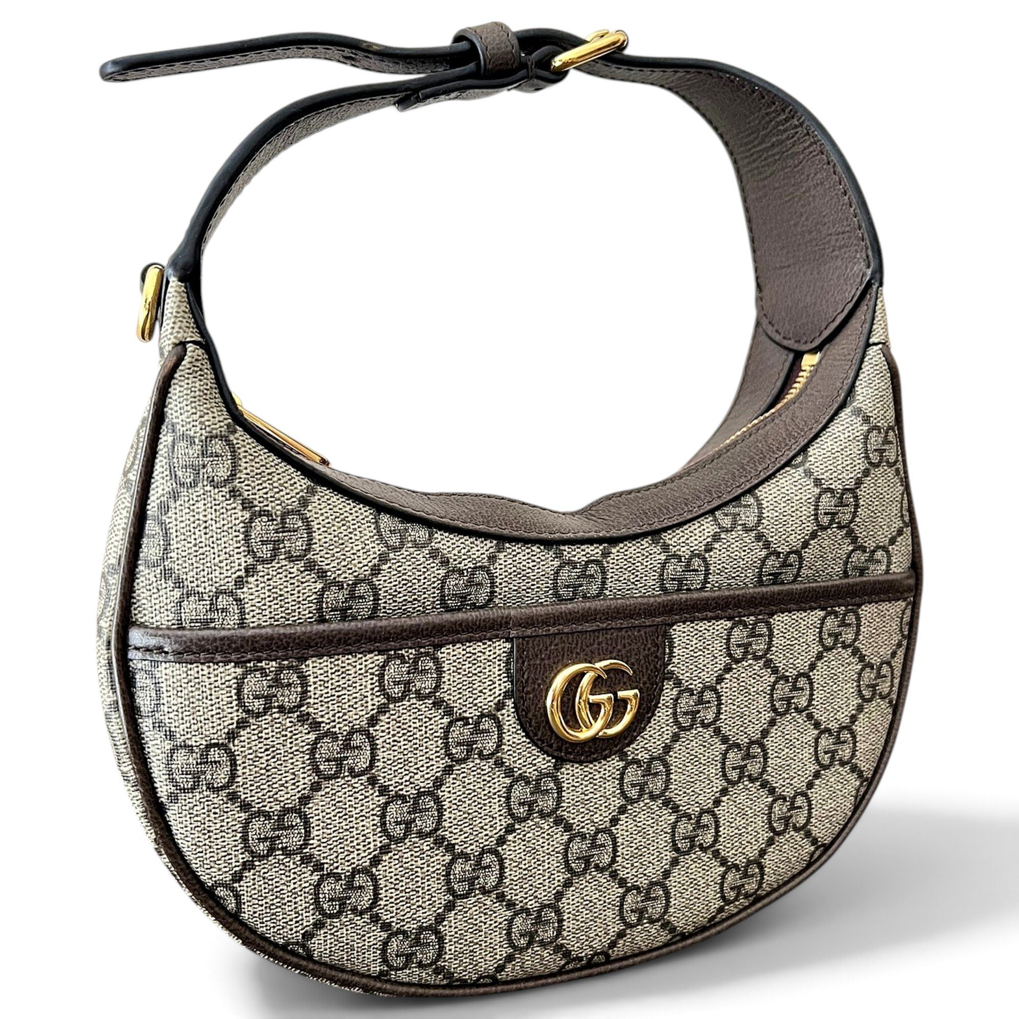Ophidia GG leather crossbody bag