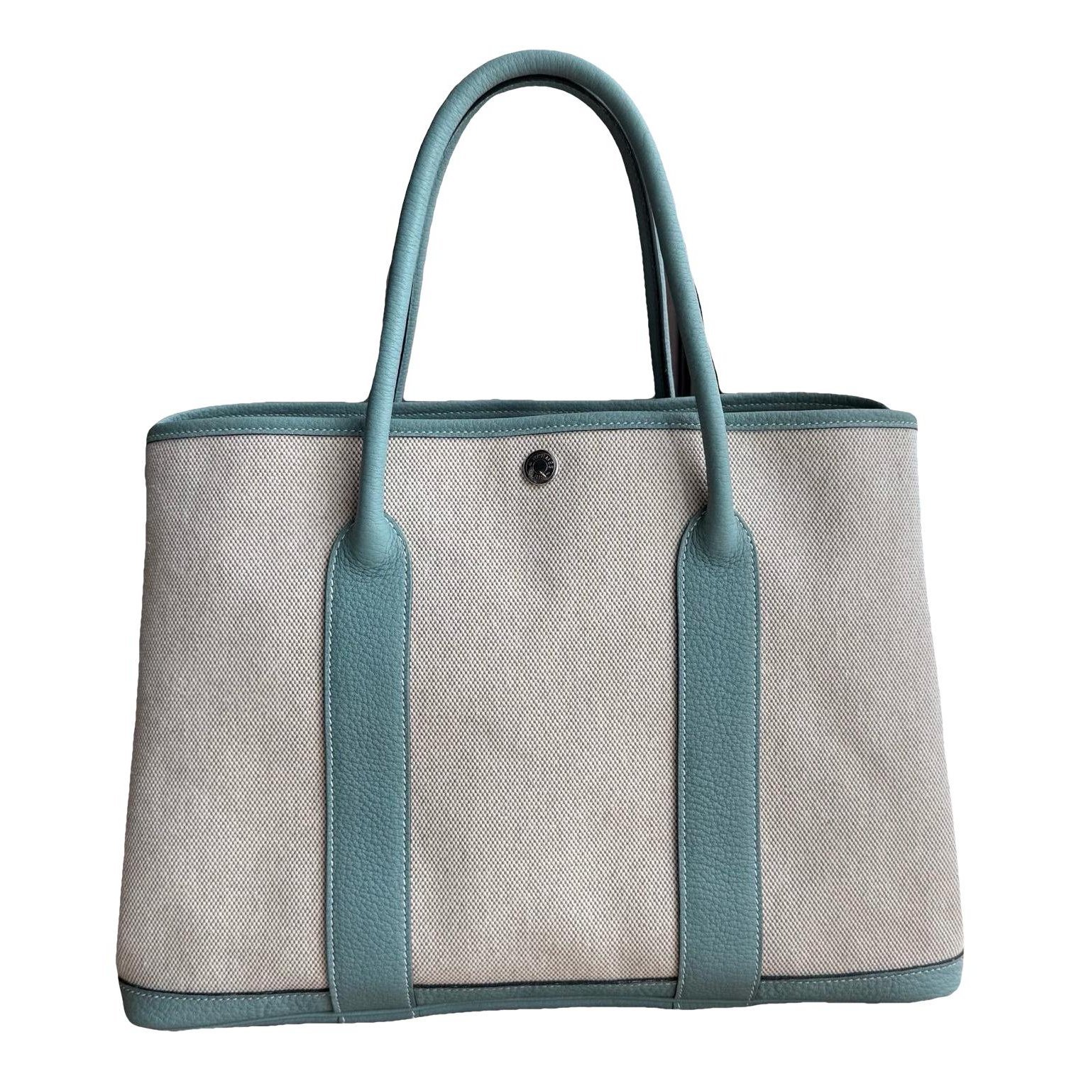 Garden Party leather handbag