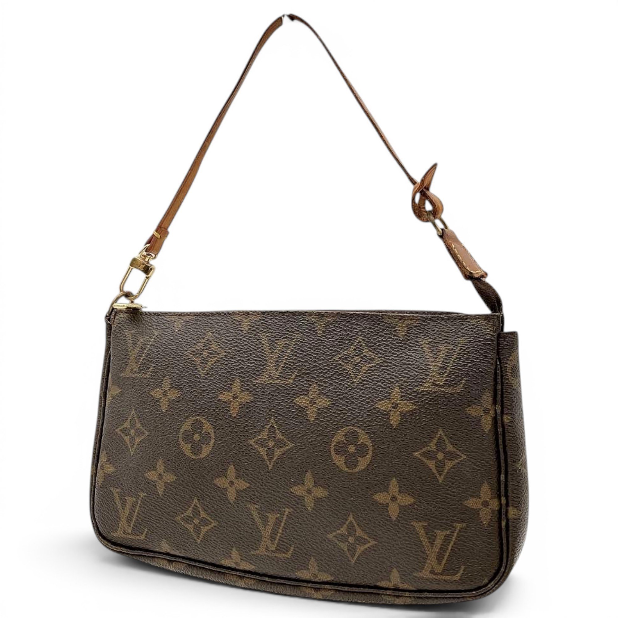 Pochette Accessoire leather handbag