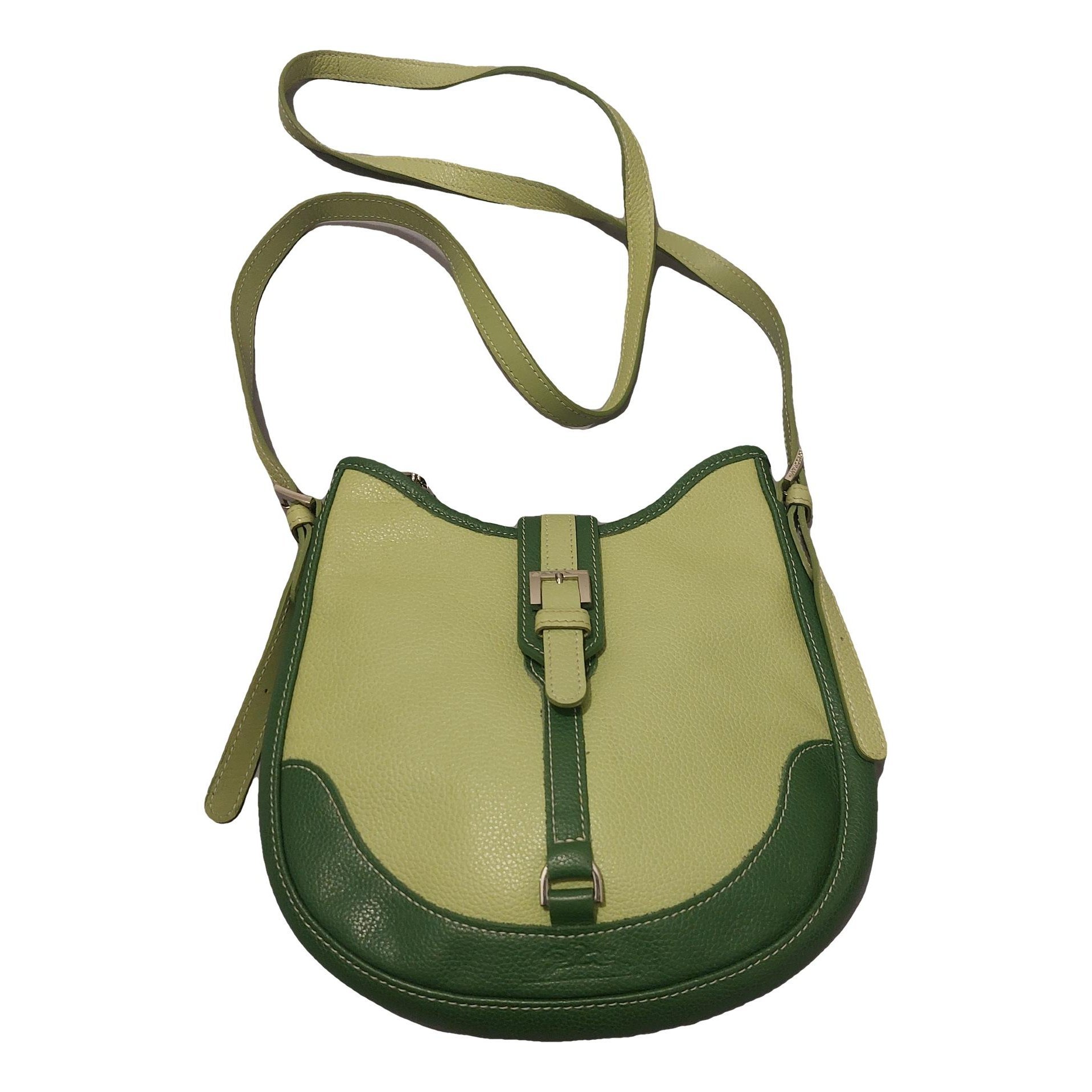 Leather crossbody bag